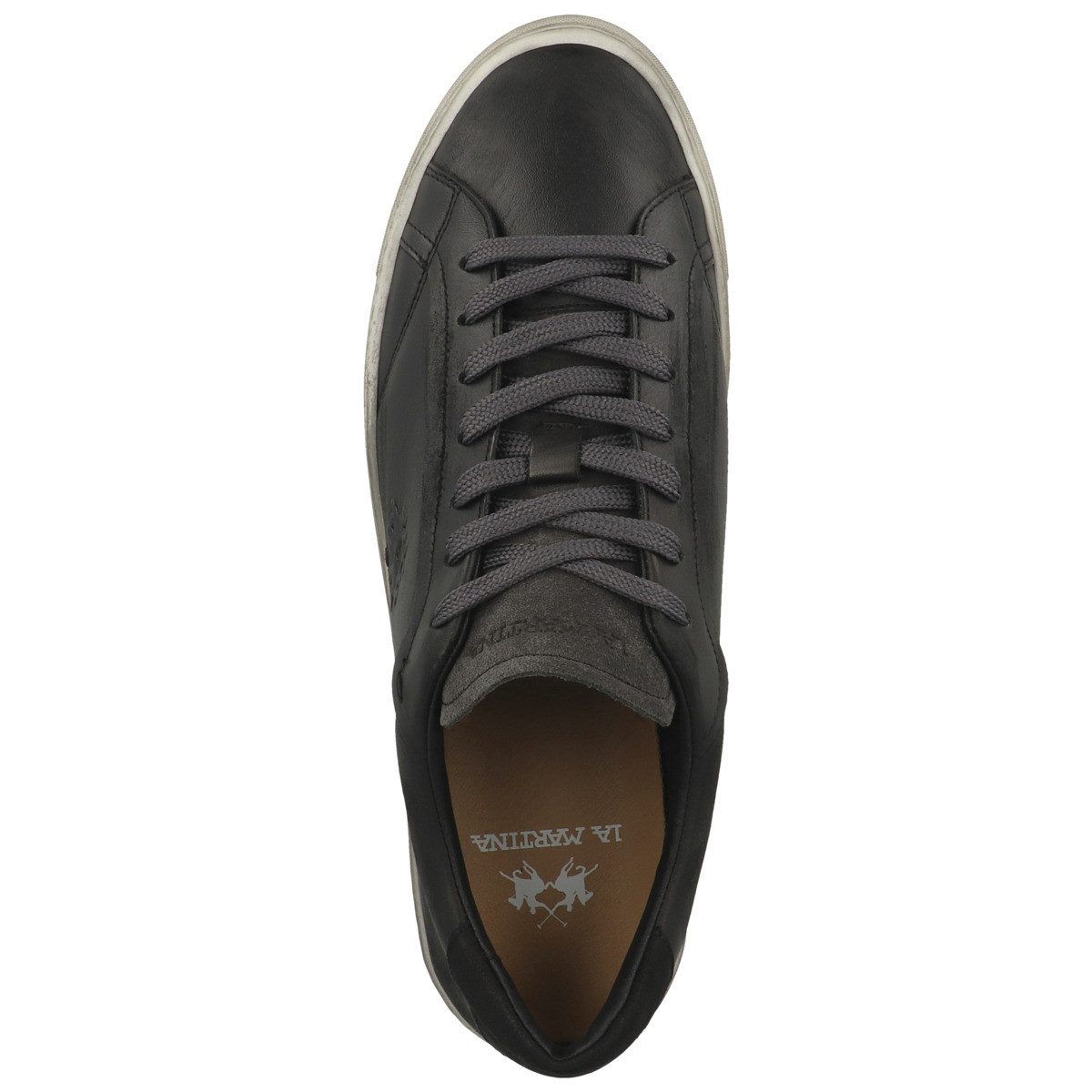 La Martina LFM262 Herren Sneaker Turnschuhe, Sportschuhe, Freizeitschuhe, Halbschuhe, Schnürschuhe