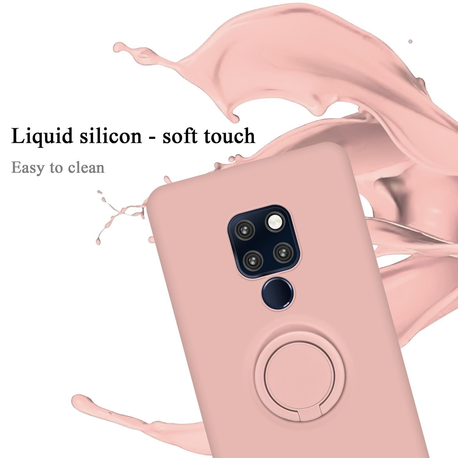 Cadorabo Handyhülle für Huawei MATE 20 Hülle Huawei MATE 20, Robustes Hard Case - Handy Schutzhülle - Hülle - Back Cover Bumper
