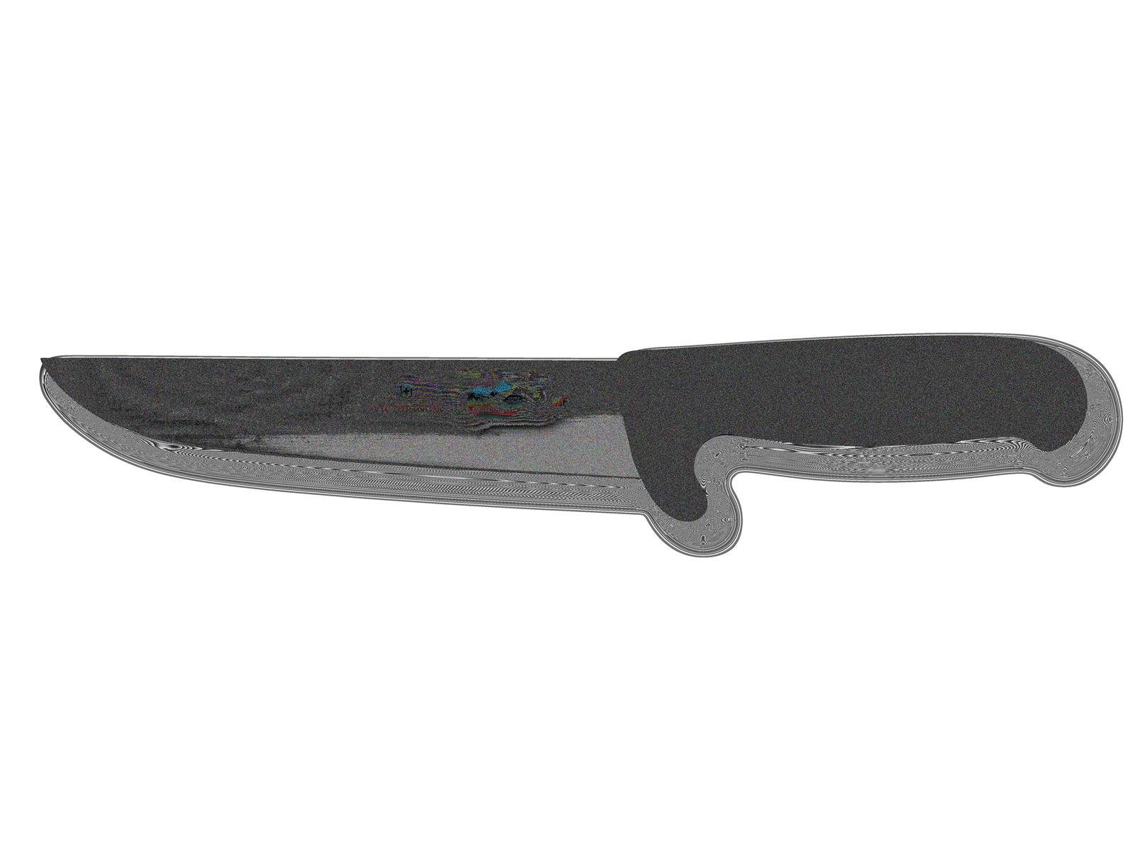 Victorinox Taschenmesser Nose Fibrox Safety Schlacht-&Bankmesser,Norm.Schl.,schwarz,18cm