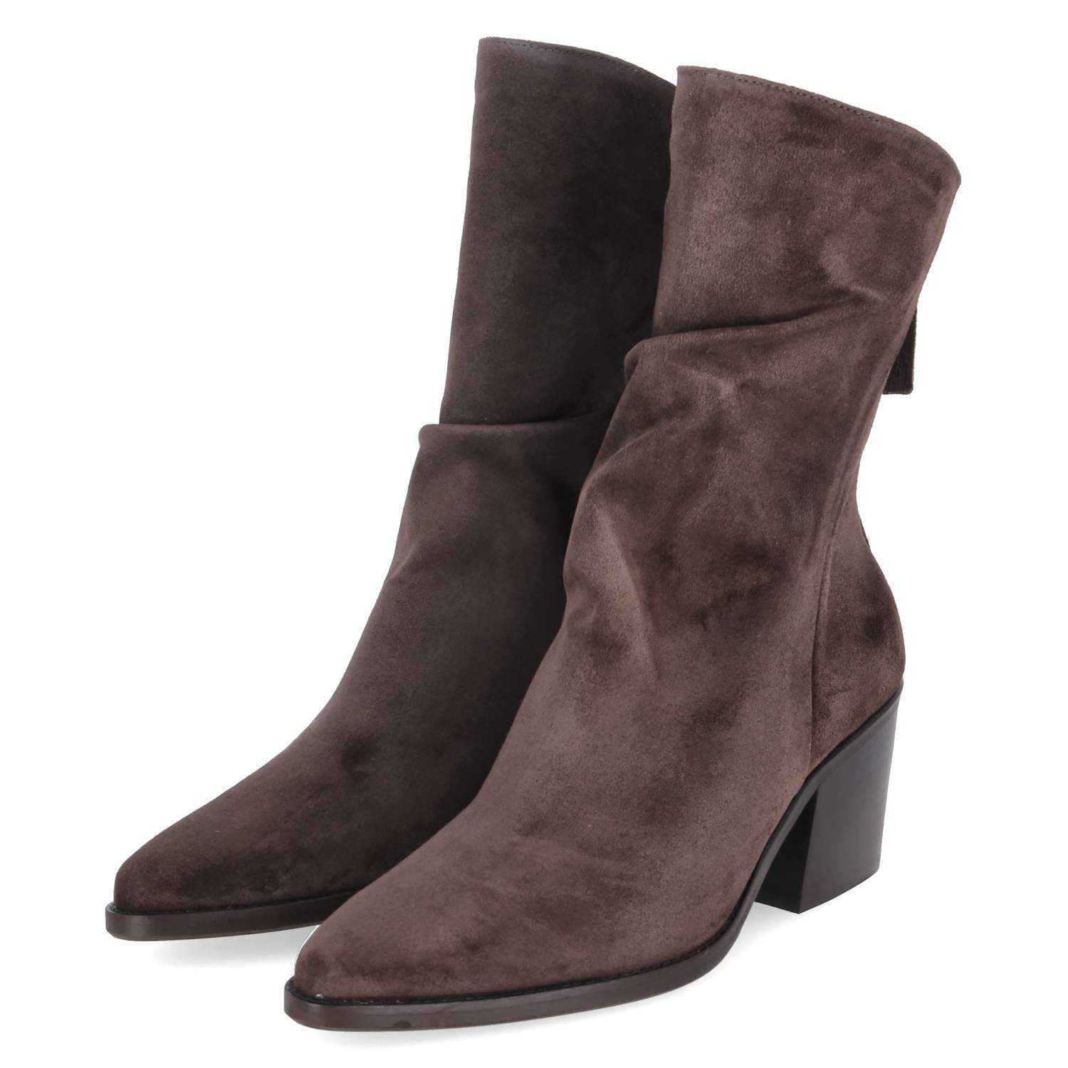 Paul Green Paul Green Klassische Stiefeletten 8316-001 Damen Rauleder brown Schlupfstiefel
