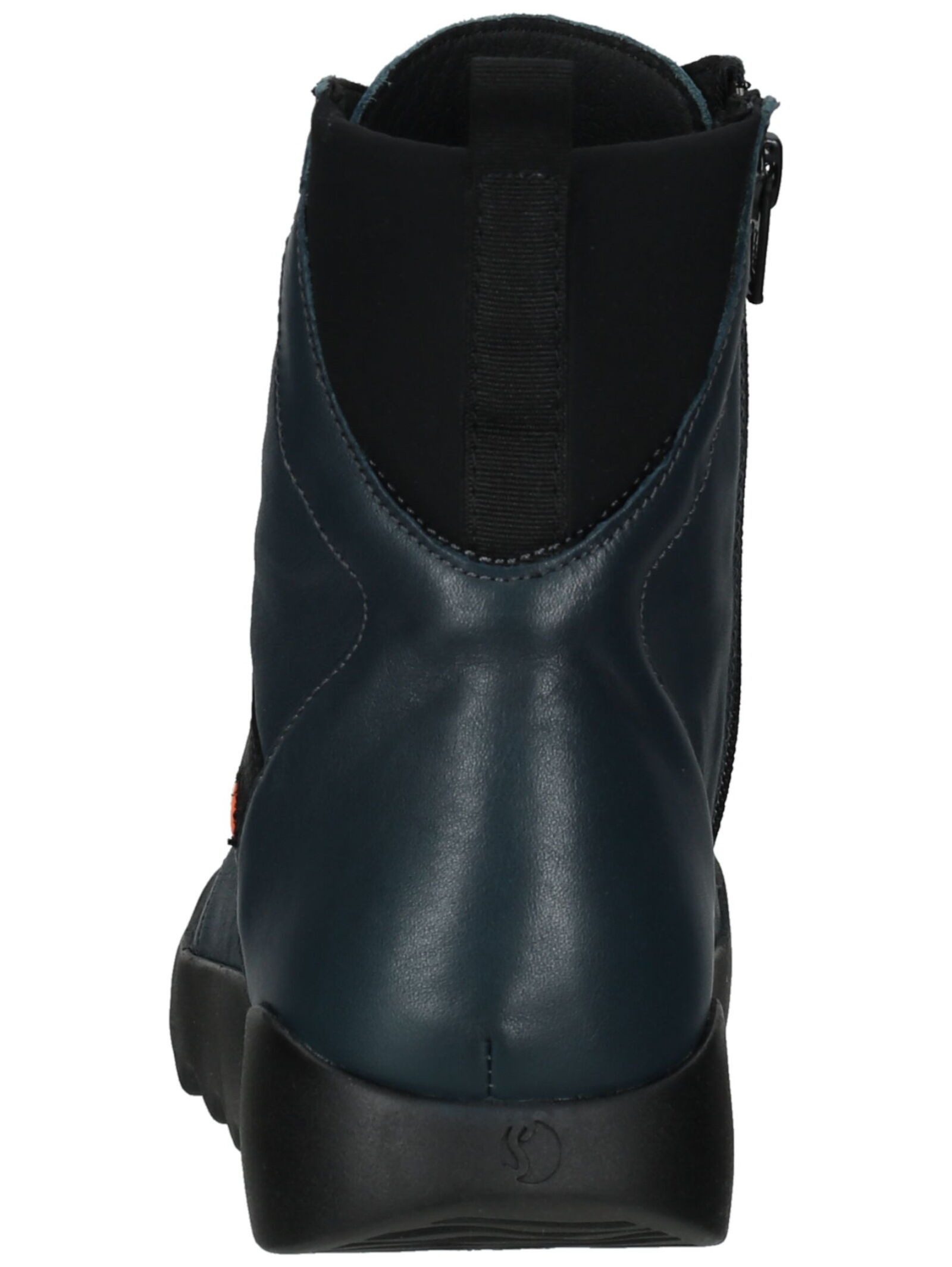 softinos softinos Stiefelette Leder/Textil Schnürstiefelette