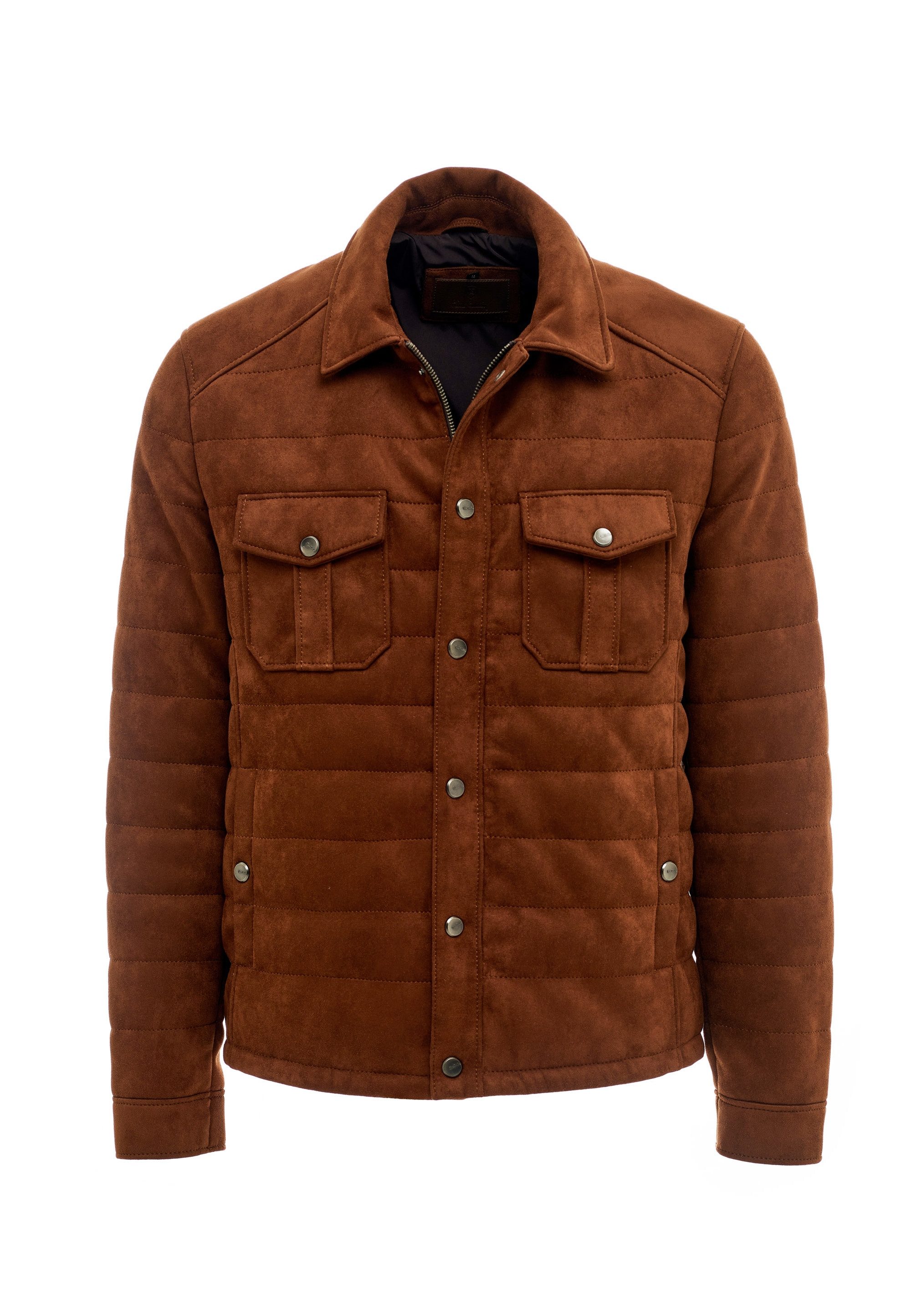 Lederimitatjacke