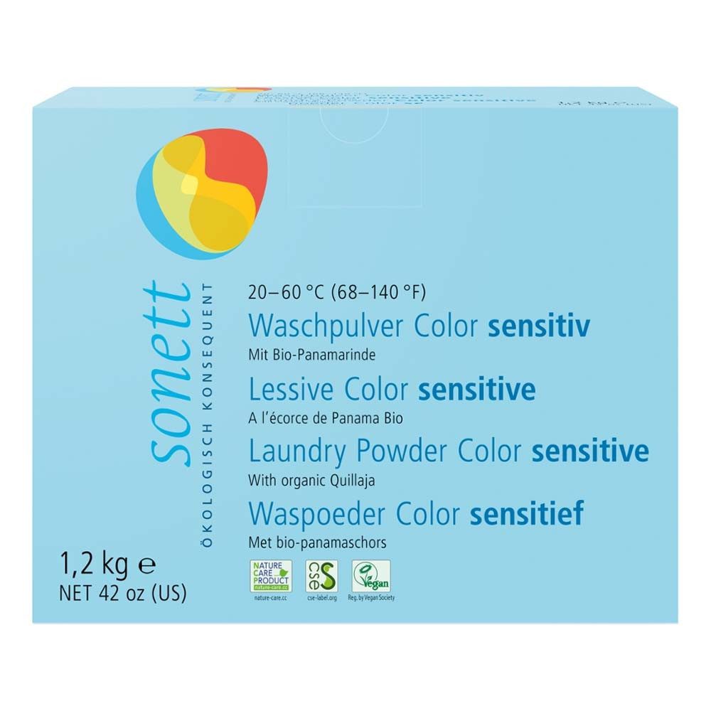 Sonett Waschpulver Color - Neutral/Sensitiv 1,2Kg Colorwaschmittel