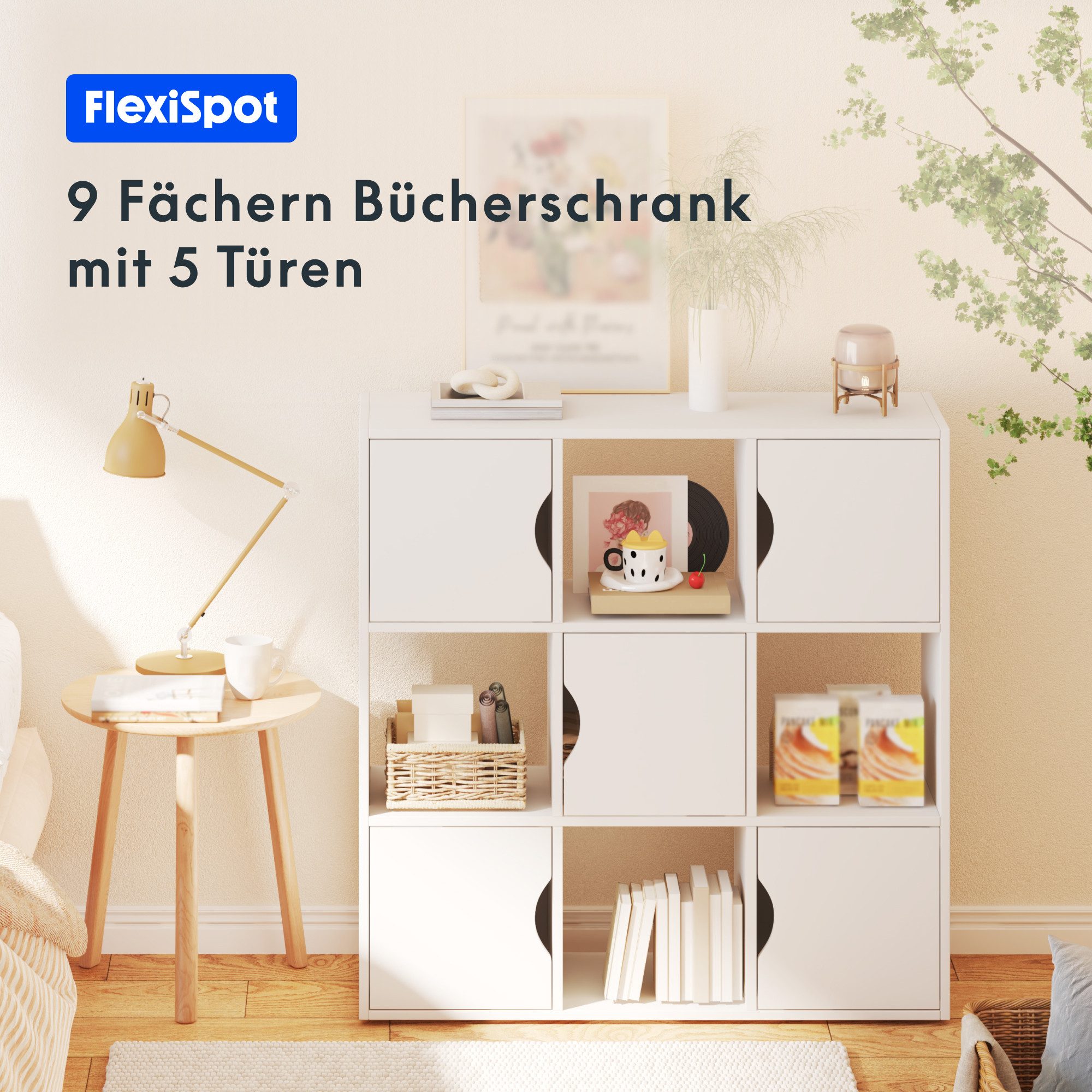 FLEXISPOT Stauraumregal Standregal, Würfelregal, Raumteiler, viel günstig online kaufen