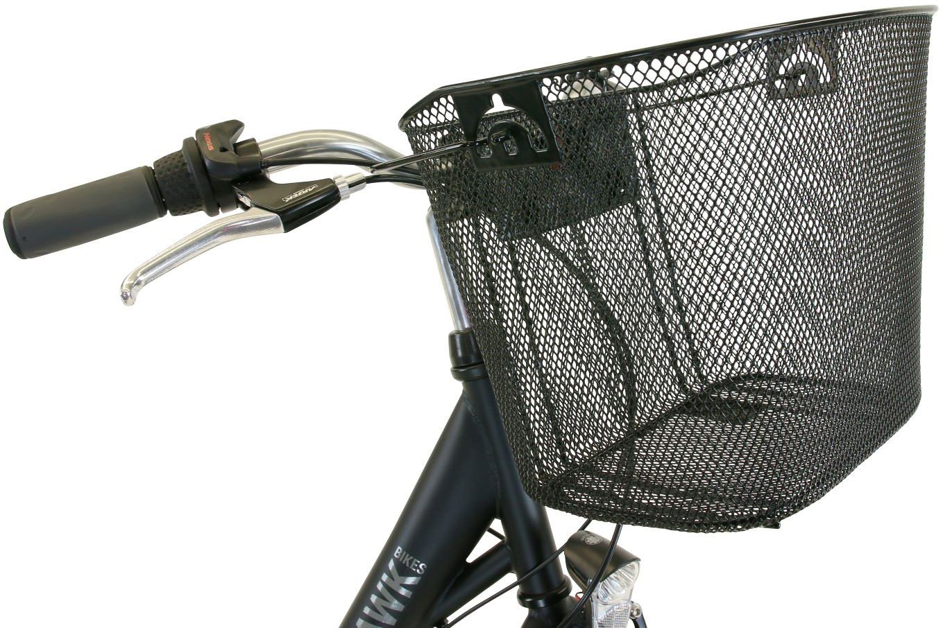 Thumbnail - HAWK Bikes Cityrad City Wave Premium Plus Black, 3 Gang Shimano Nexus Schaltwerk, für Damen und Herren