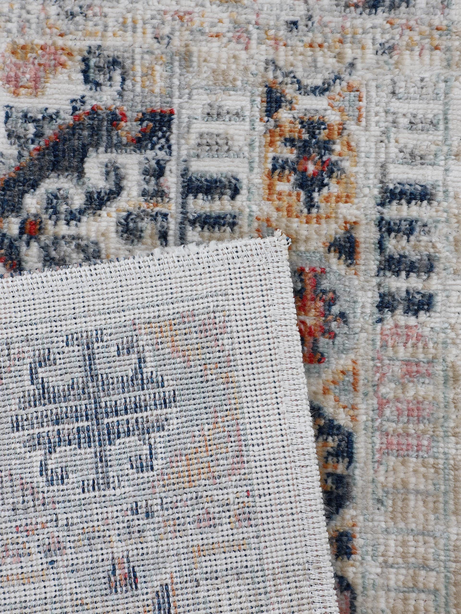 Teppich Omen_2, carpetfine, 3 Höhe: Look mm, Vintage Orient rechteckig