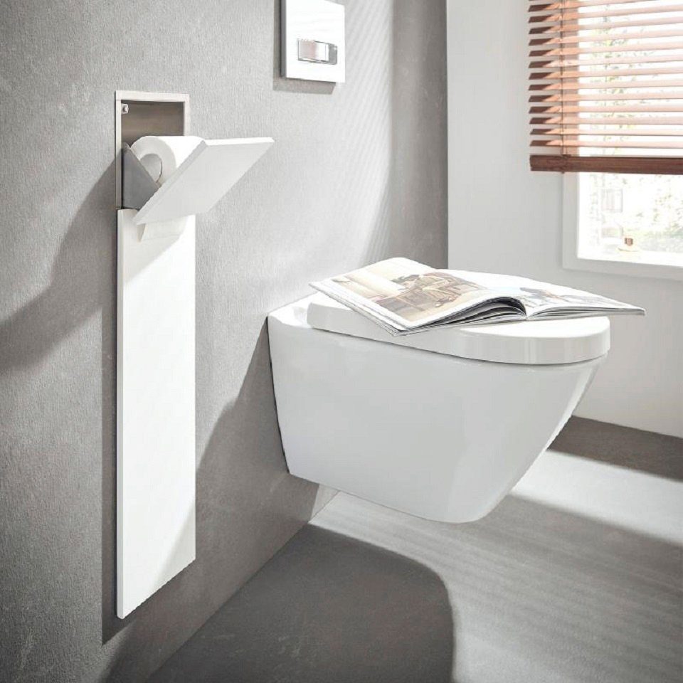 Emco Schrankmodule »Asis Pure WC-Modul Unterputz« Anschlag links, alpin-weiss (730 mm)-HomeTrends