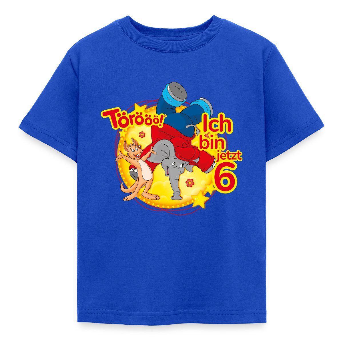 T-Shirt Benjamin Blümchen Ich Bin Jetzt 6 Kinder T-Shirt
