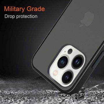 Cadorabo Handyhülle Apple iPhone 14 PRO Apple iPhone 14 PRO, Handy Schutzhülle - Hülle - Ultra Slim Hard Cover Case - Bumper