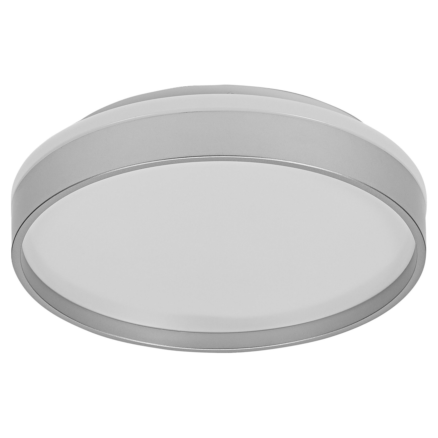 Osram LED Deckenleuchte OSRAM LED-Deckenleuchte, 16W, 3000K, 1000lm, warmweiß, IP20, silber