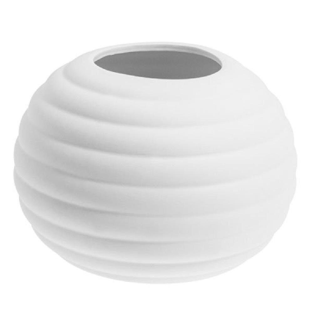 Dekovase Vase Runvik Weiß