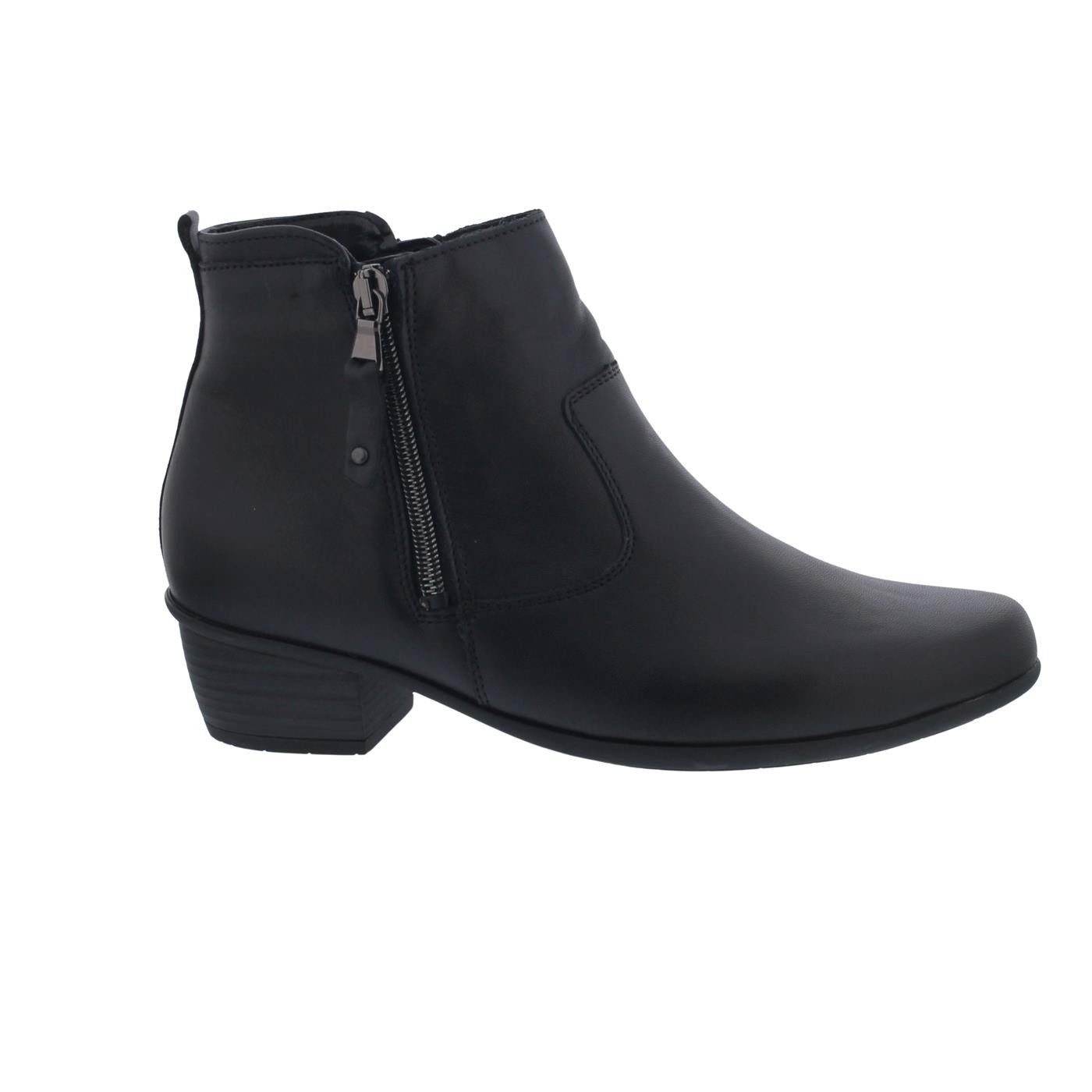 Waldläufer Waldläufer Haifi Stiefelette, Nappa (Glattleder), Schwarz, Reißv günstig online kaufen