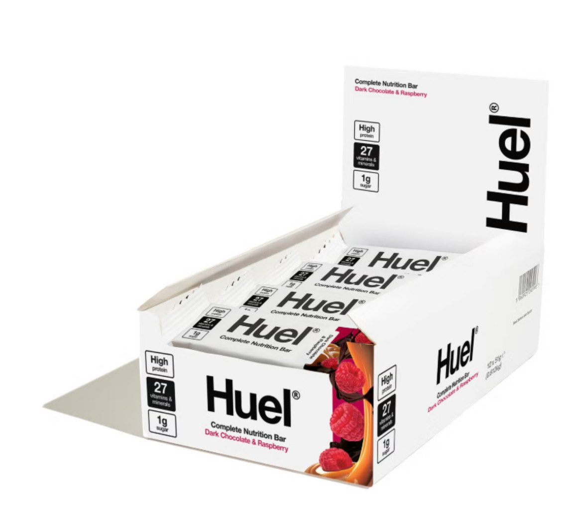 ESN Huel Vegan Protein Bar (12x55g) Riegel Riegel, 12 er Multipack 12x55g à 12 St., 660 g, Geschmack, Proteingehalt, Vegan
