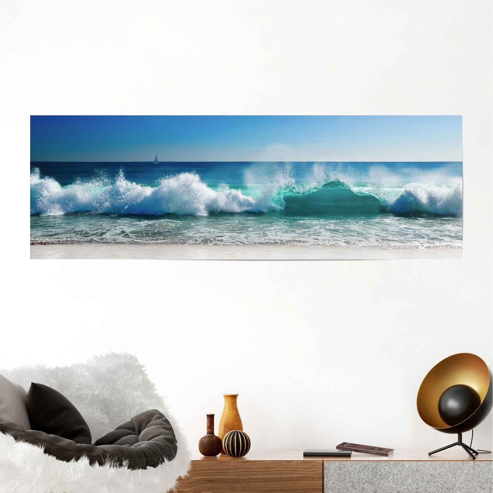 Reinders! Poster Stürmische Wellen Meer - günstig online kaufen