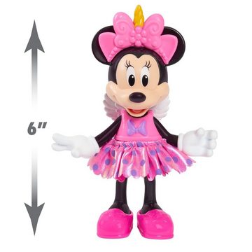 JustPlay Spielfigur Minnie Mouse Fashion Doll Puppe mit Koffer - Unicorn