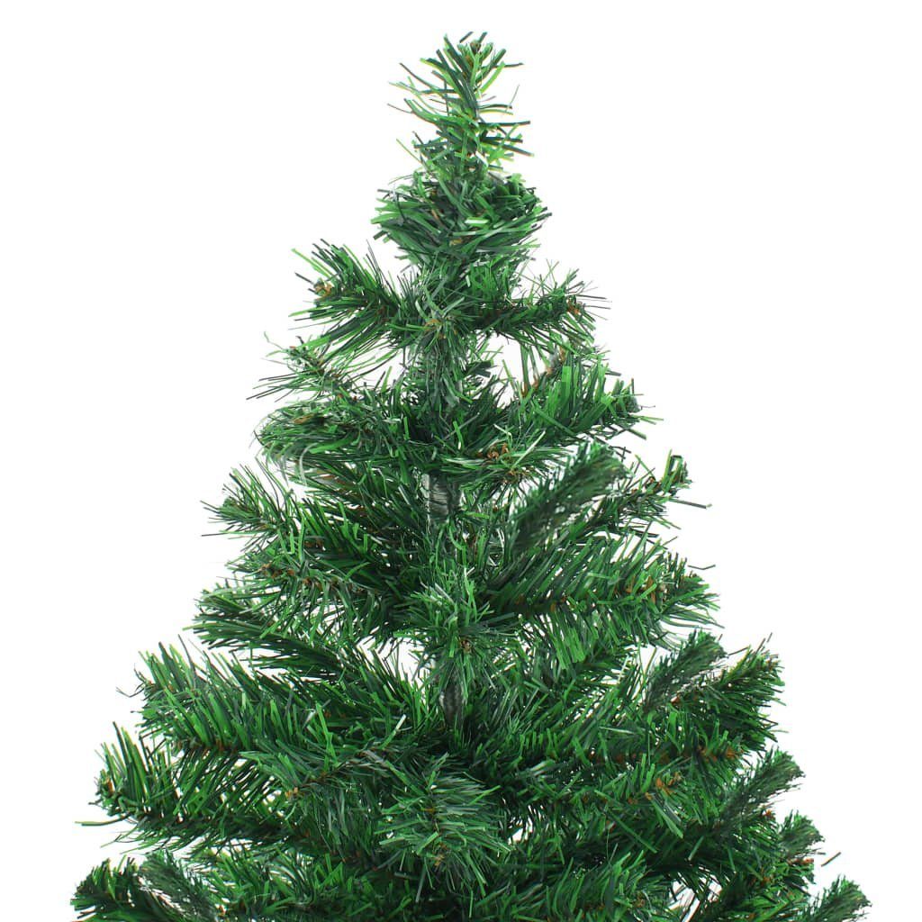 mit Weihnachtsbaum vidaXL Zweige Grün Künstlicher cm Ständer Künstlicher Weihnachtsbaum 150 380