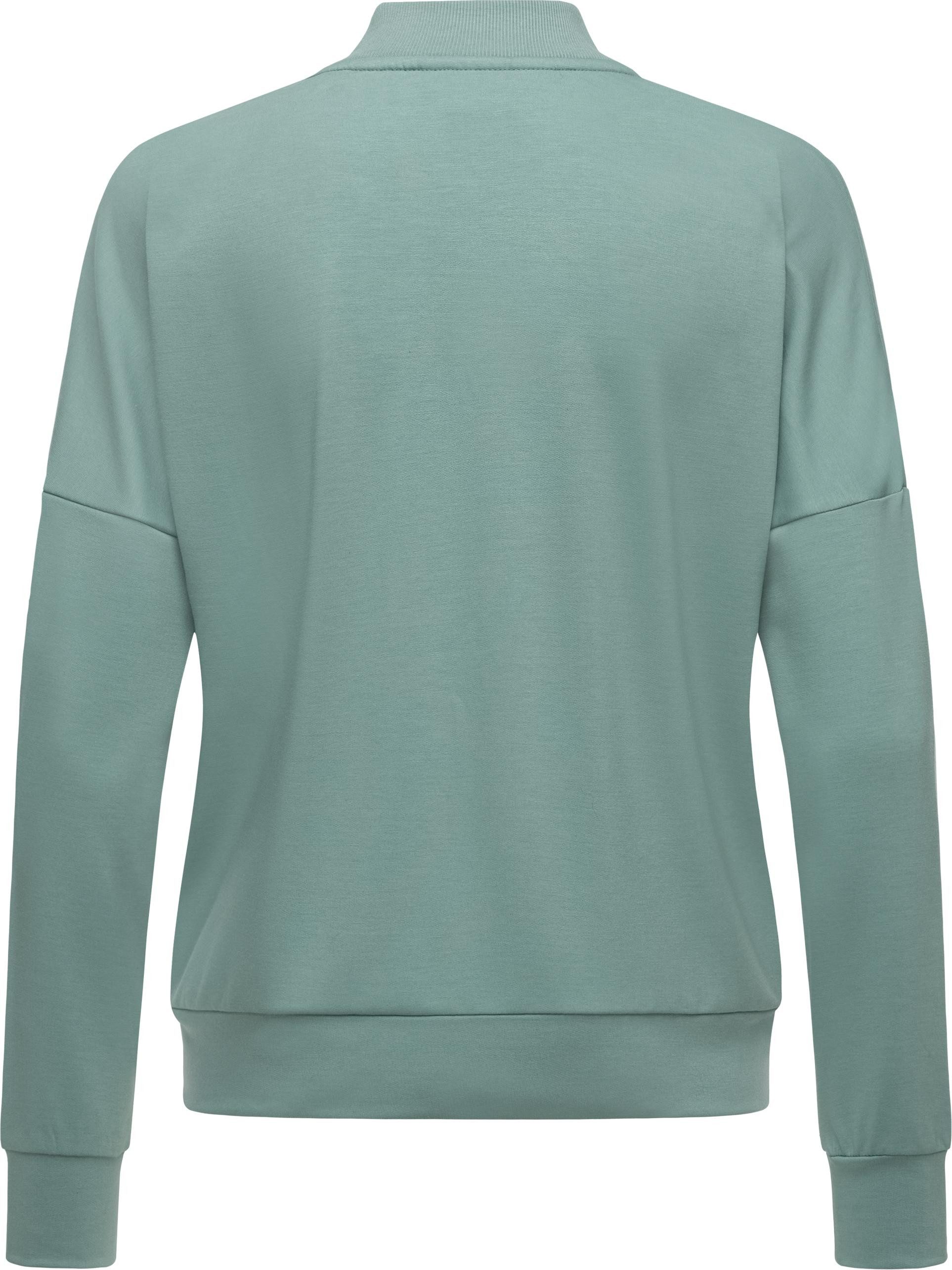 Ragwear Sweatjacke Doron sportliche Damen Freizeitjacke
