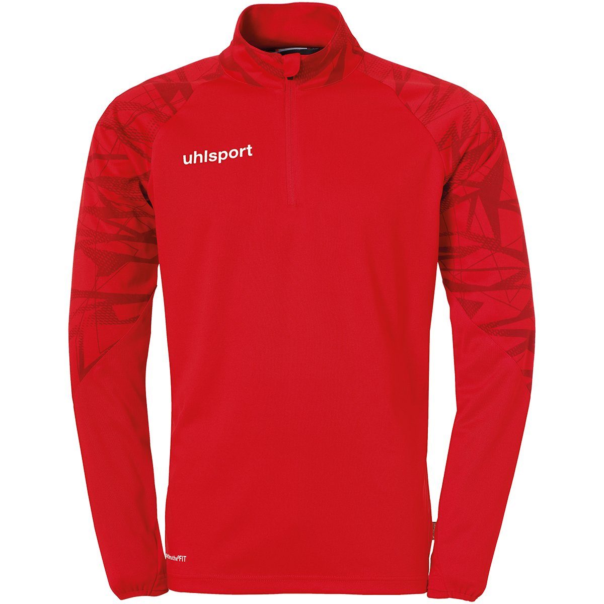 uhlsport Langarmshirt uhlsport Langarmshirt GOAL 25 1/4 ZIP TOP rot/weiß | Sweatshirts