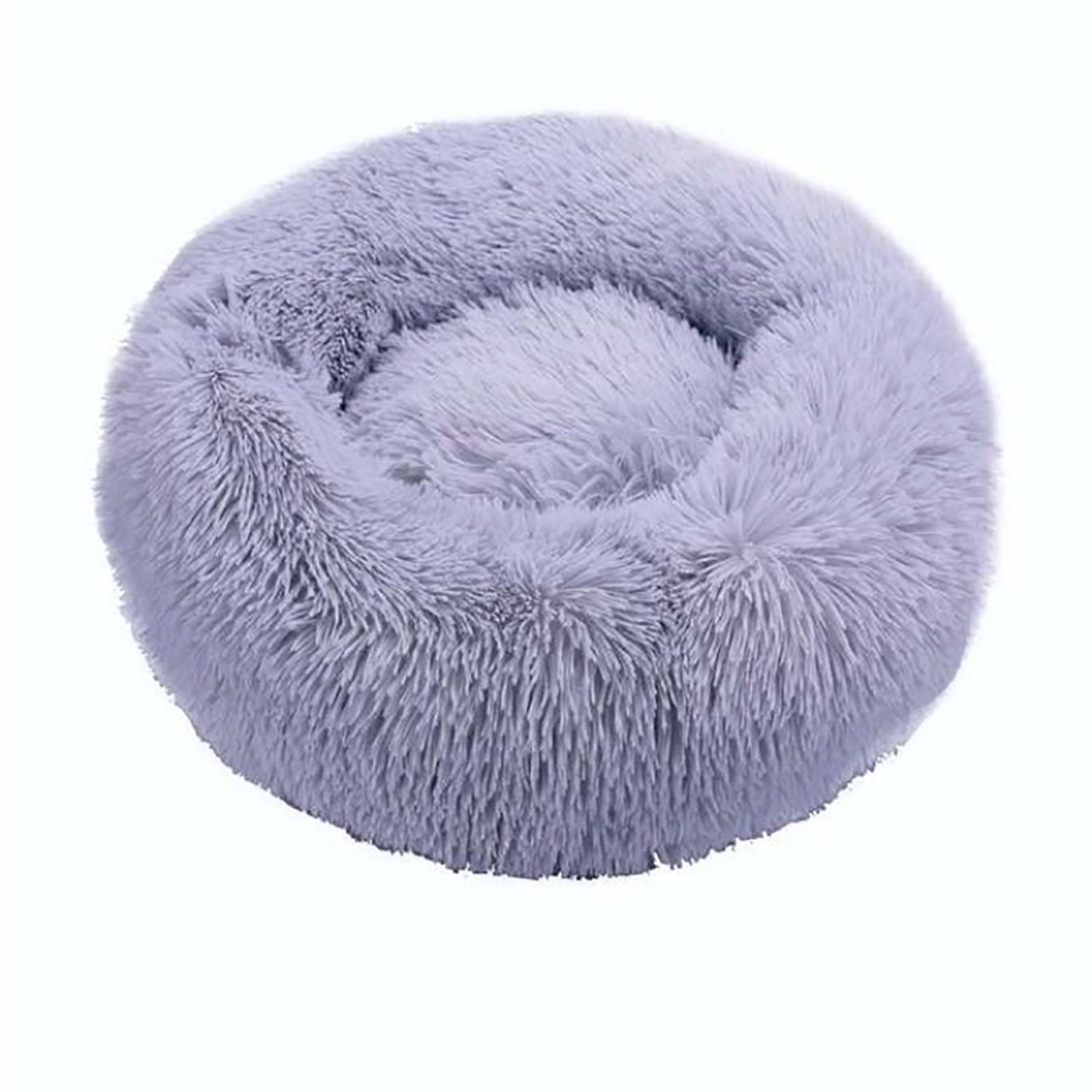 TPFLiving Tierkorb aus Baumwolle - Flauschiges Hundekörbchen / Katzenkörbchen, Plüsch Hundebett Rund - Verschiedene Farben - 60cm - 100cm Durchmesser