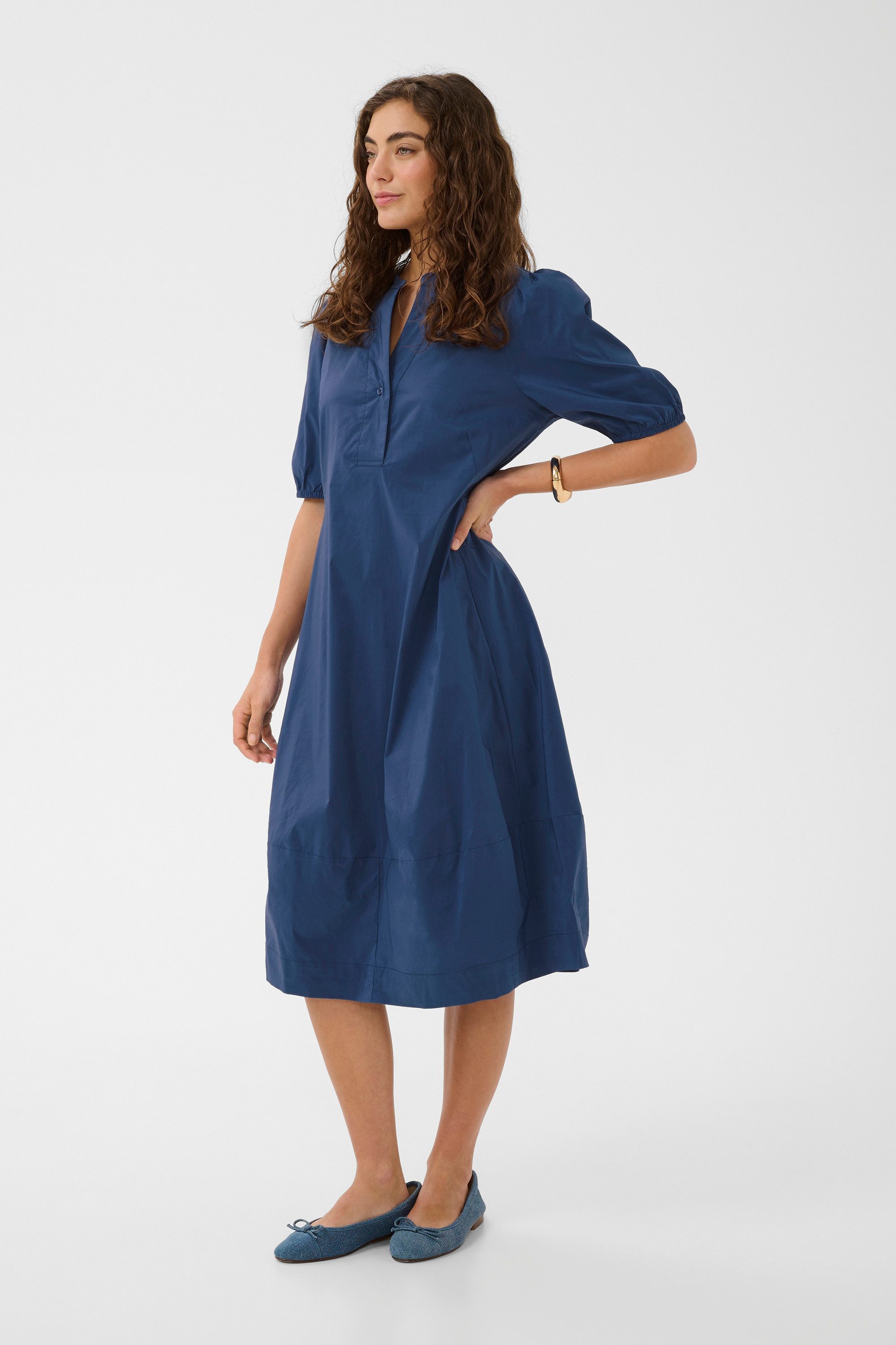 Culture Blusenkleid Freizeitkleid CUANTOINETT