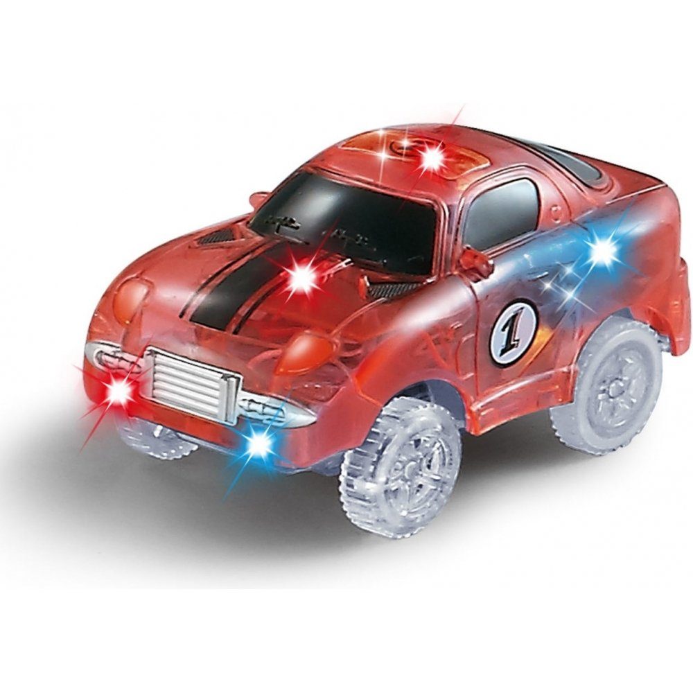 Amewi Autorennbahn Magic Traxx Race Starter Set - Rennbahn - blau/gelb/grün/rot