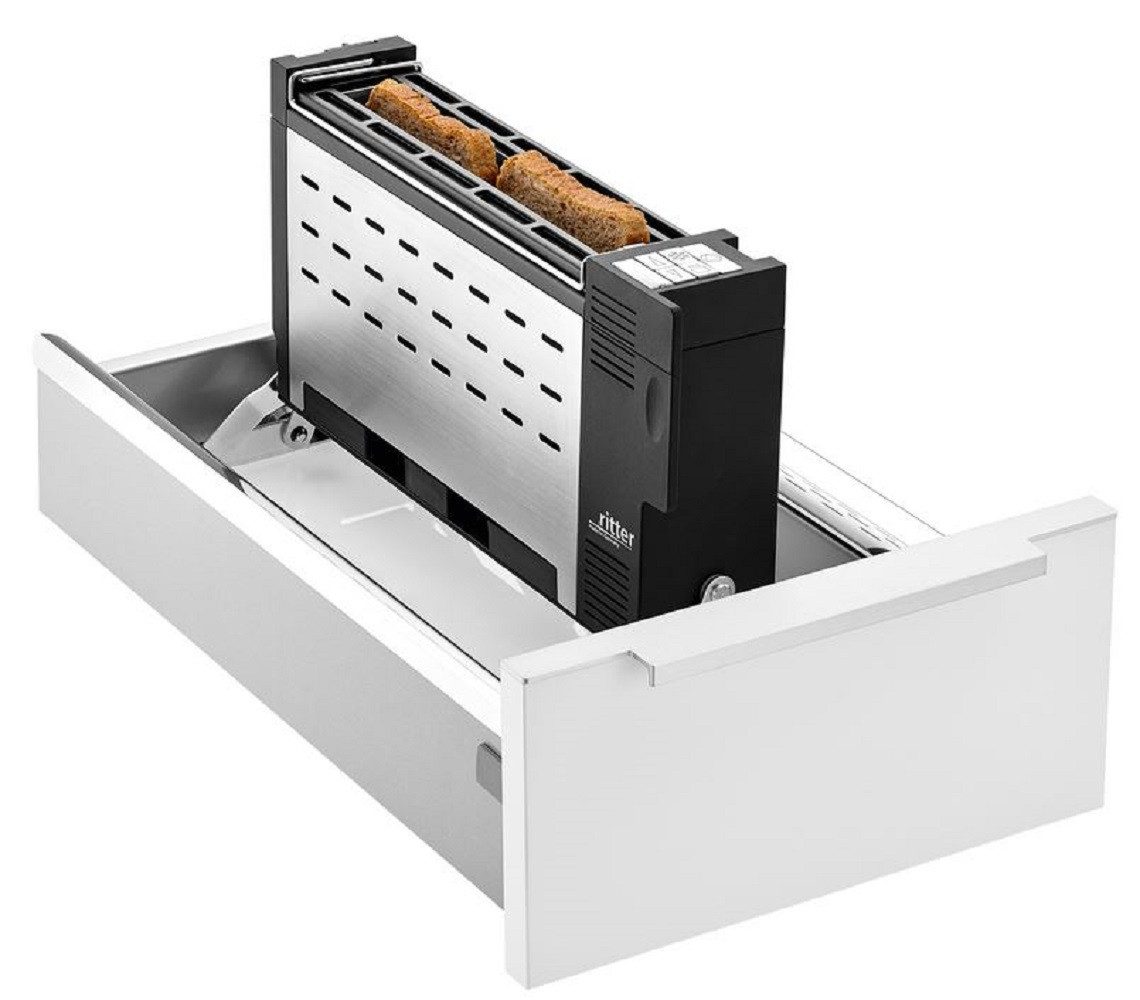 Toaster ritter Einbautoaster ET 10 Edelstahl/schwarz 620000
