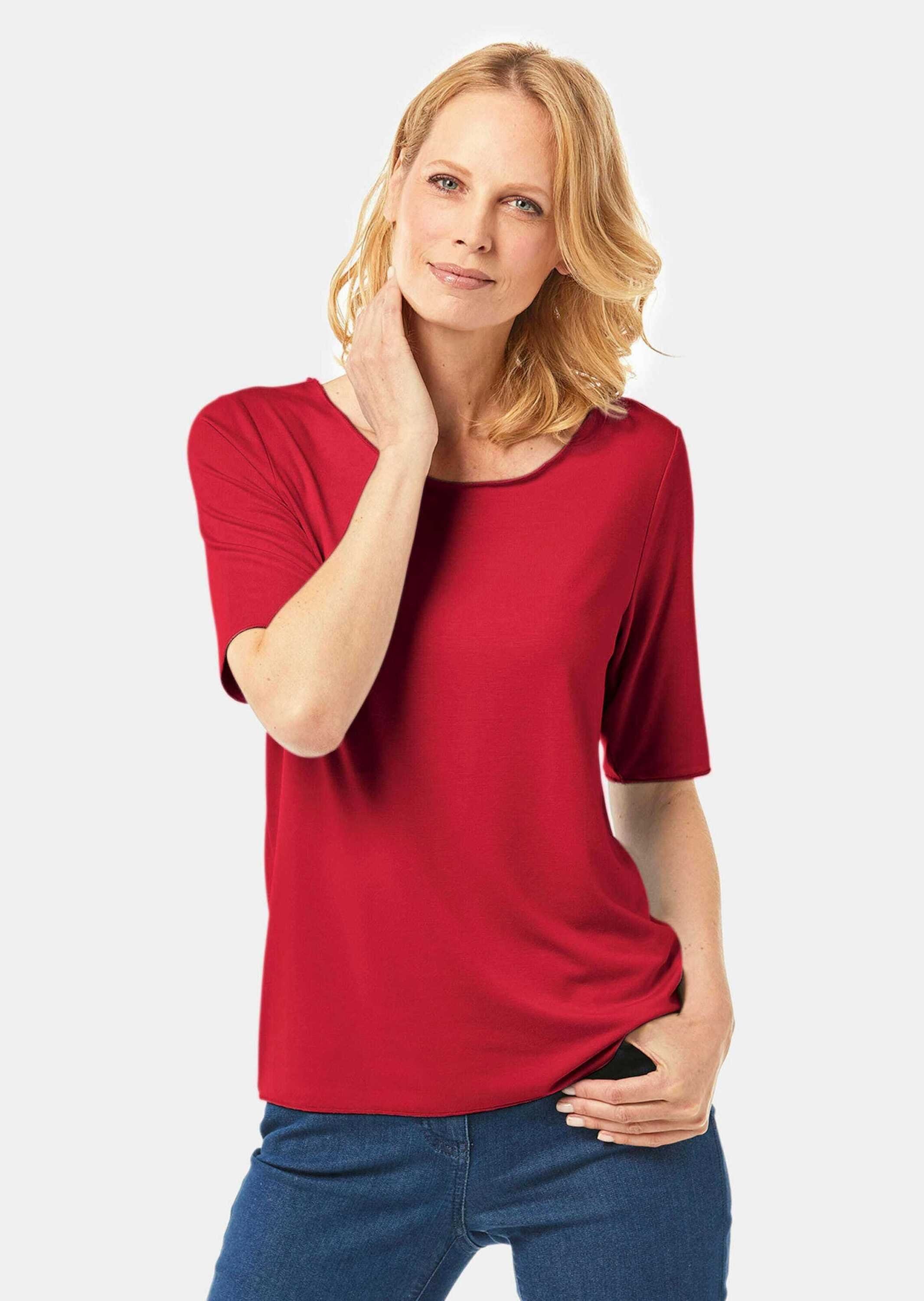 GOLDNER T-Shirt Kombistarkes Halbarmshirt mit tonaler günstig online kaufen