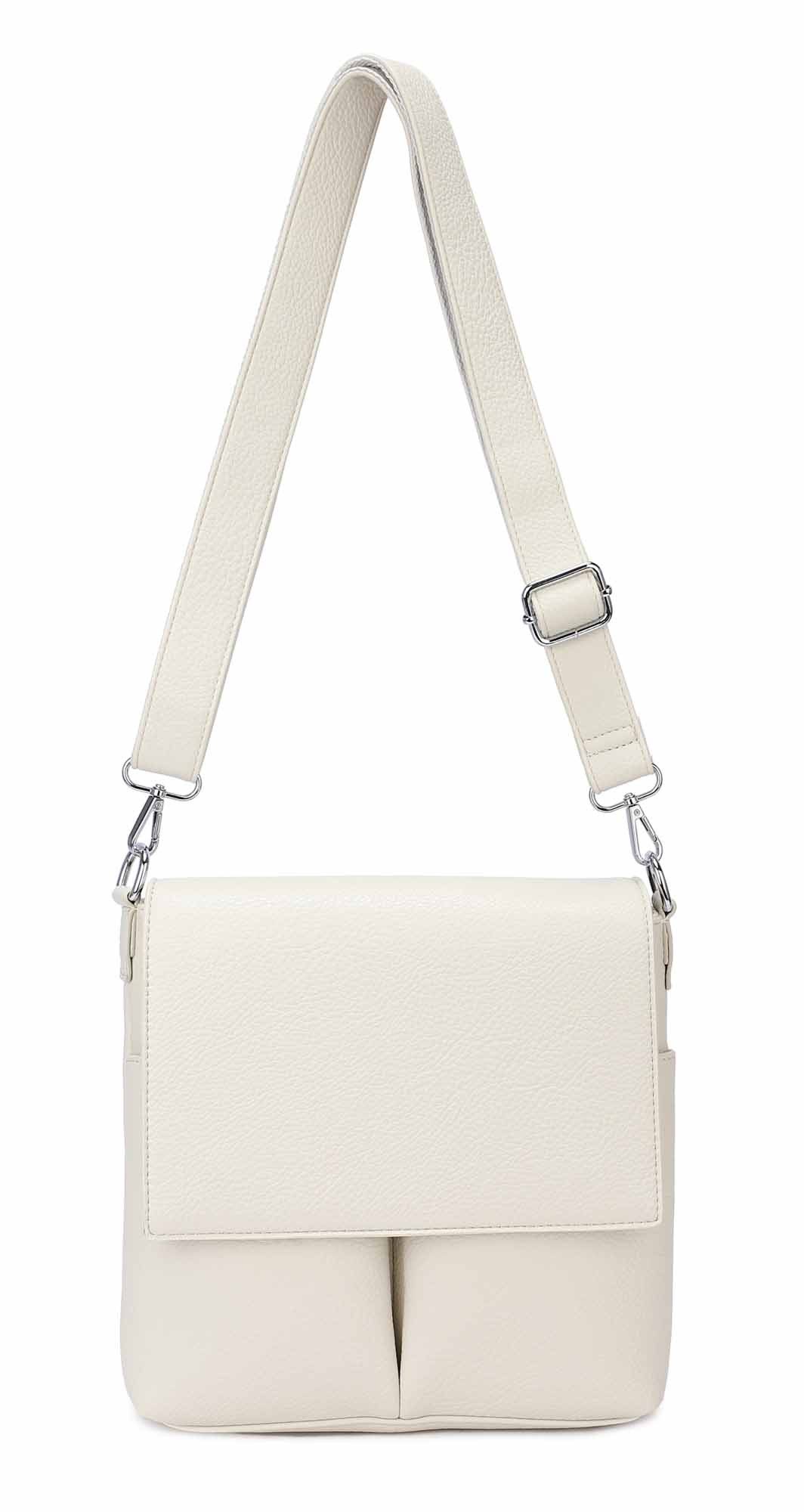 ITALYSHOP24 Schultertasche Damen Tasche Crossbody Umhängetasche günstig online kaufen