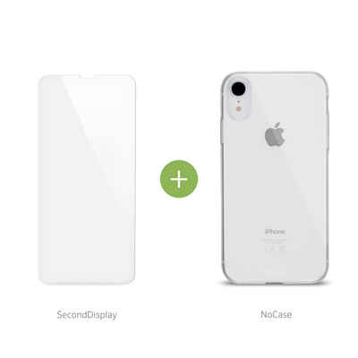 Artwizz Smartphone-Hülle NoCase + SecondDisplay iPhone 6 Plus / 6S Plus Transparent