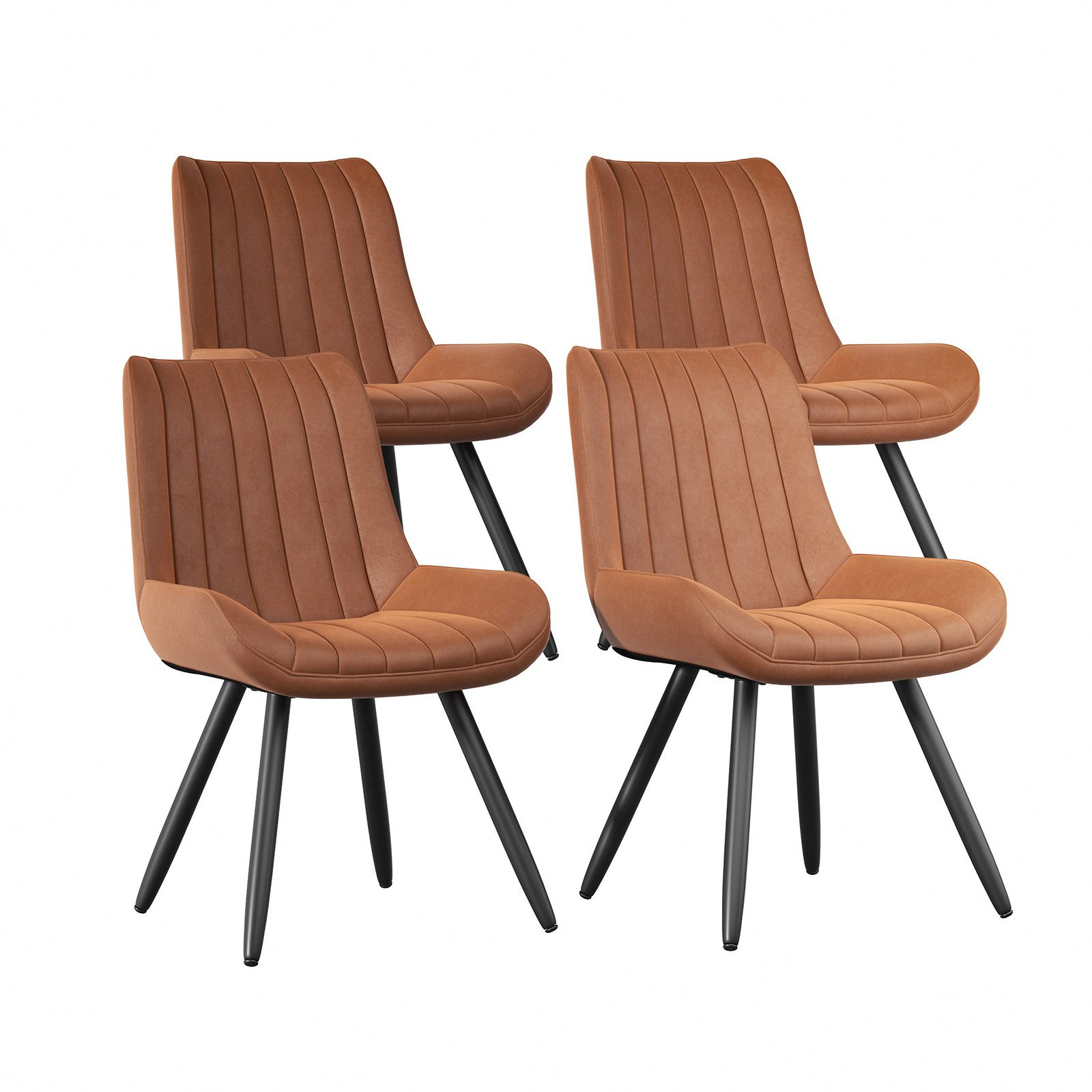 HawthyHome Esszimmerstuhl bequeme Polsterstühle Küchenstuhl (4 St), mit Rüc günstig online kaufen