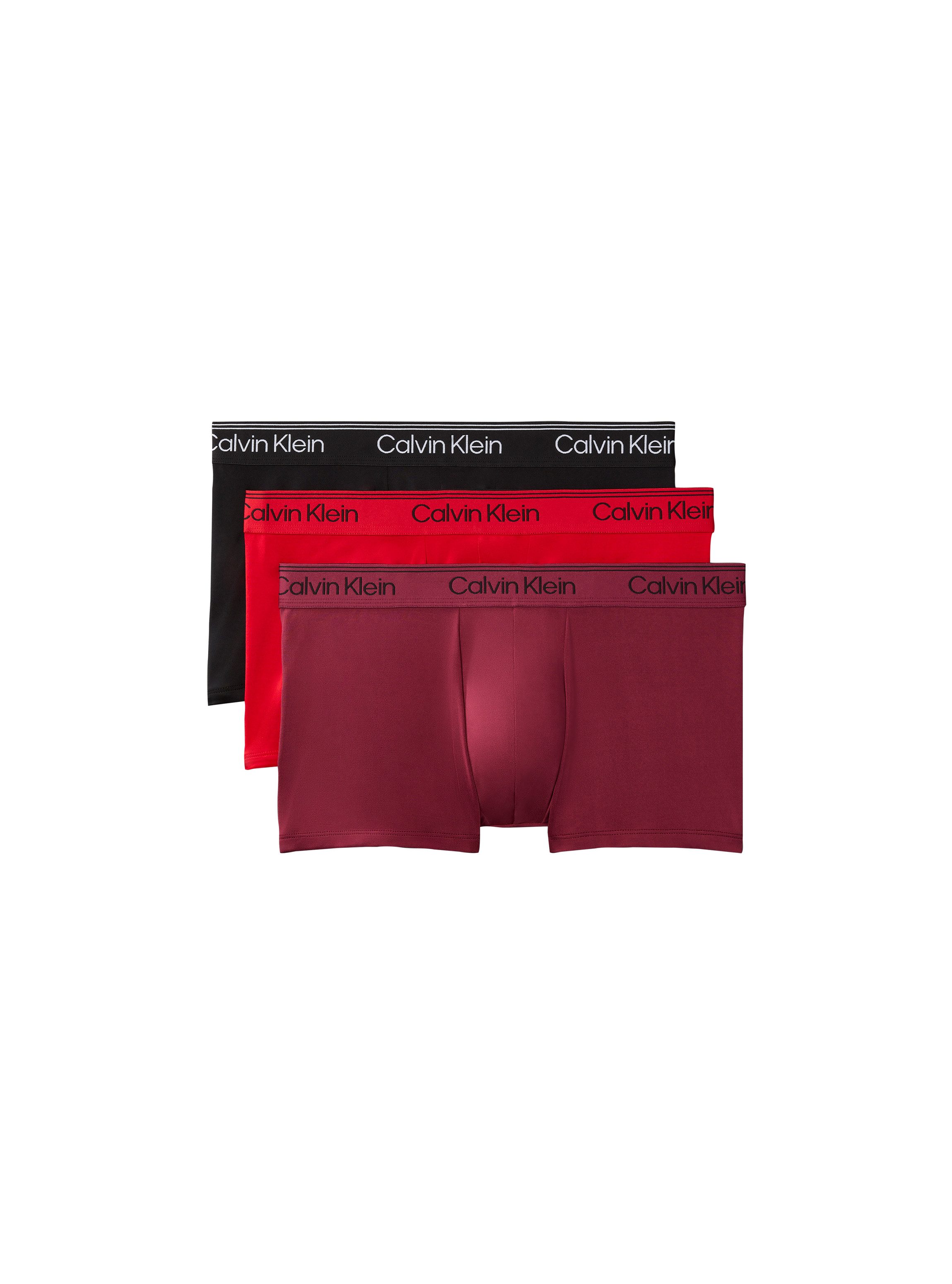 Calvin Klein Underwear Trunk LOW RISE TRUNK 3PK (Packung, 3er-Pack) Regular fit mit elastischem Bund