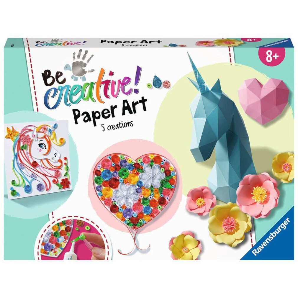 Thumbnail - Ravensburger Papierscheren Satz mit Papierhandarbeiten Paper Art Max