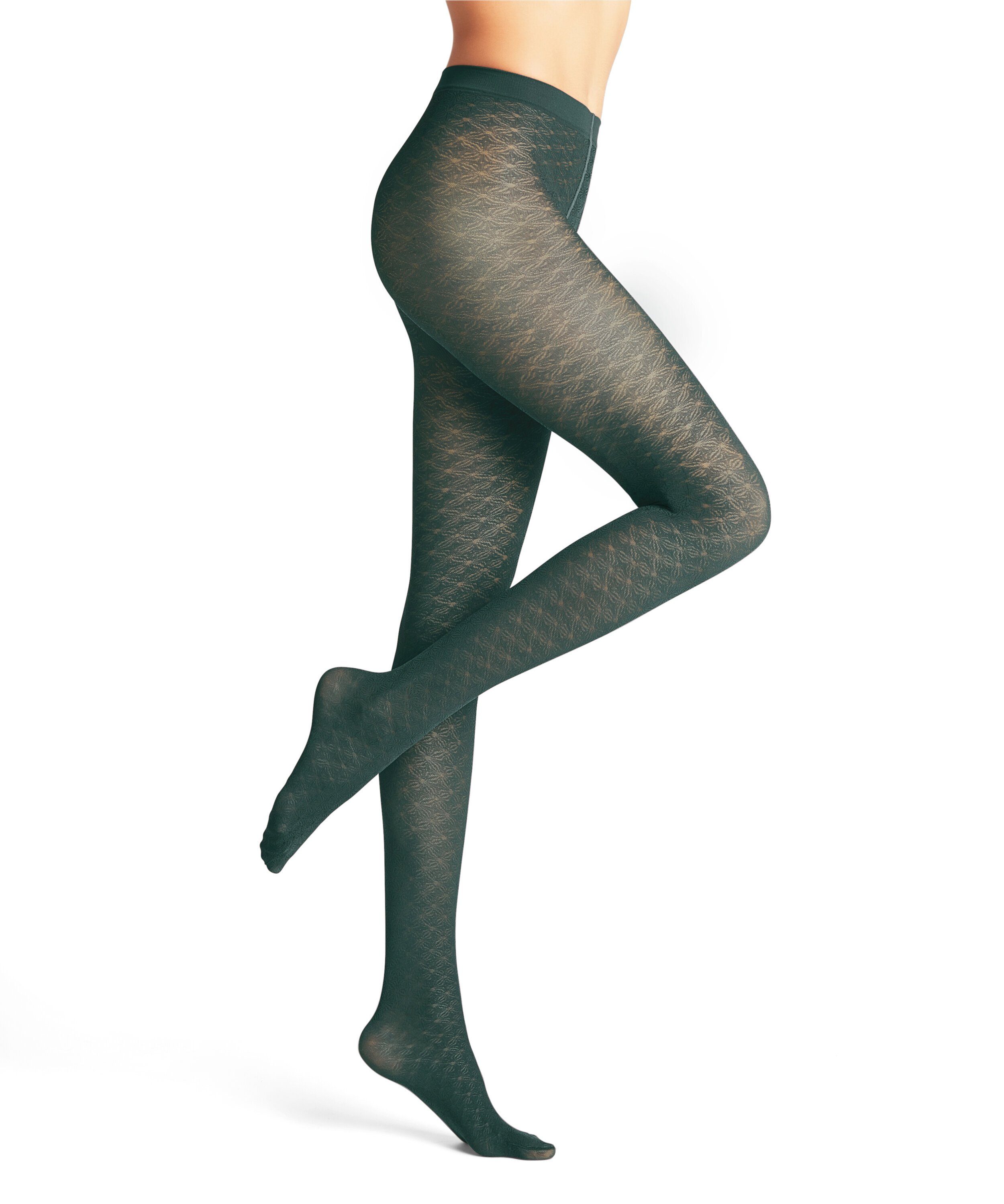 FALKE Feinstrumpfhose Microshell 30 DEN (1 St) mit modernem Jacquard-Muster