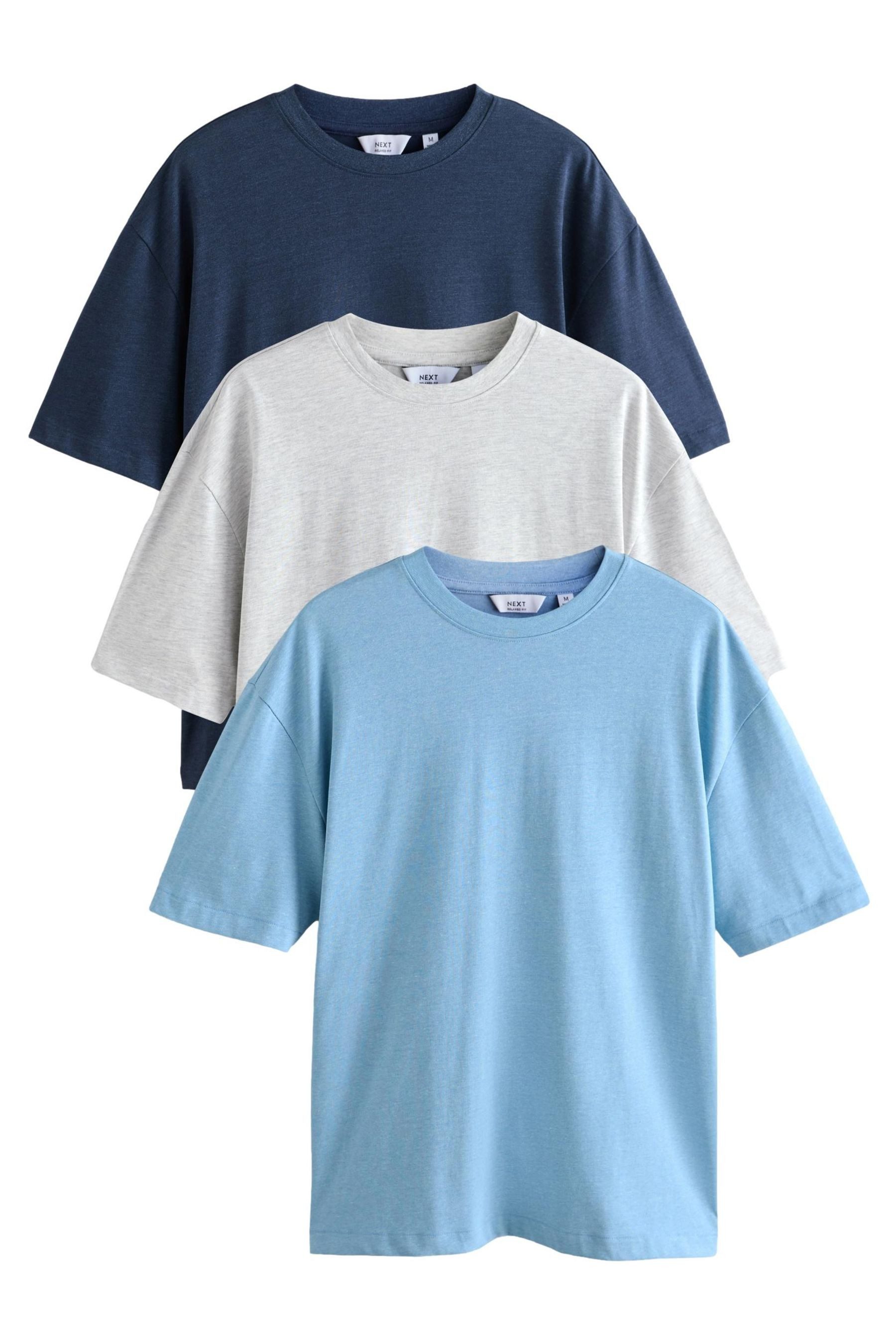 Next T-Shirt Schwere Relaxed Fit T-Shirts günstig online kaufen