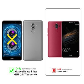 Cadorabo Handyhülle Huawei MATE 9 LITE / GR5 2017 / Honor 6X Huawei MATE 9 LITE / GR5 2017 / Honor 6X, Flexible TPU Silikon Handy Schutzhülle - Hülle - ultra slim