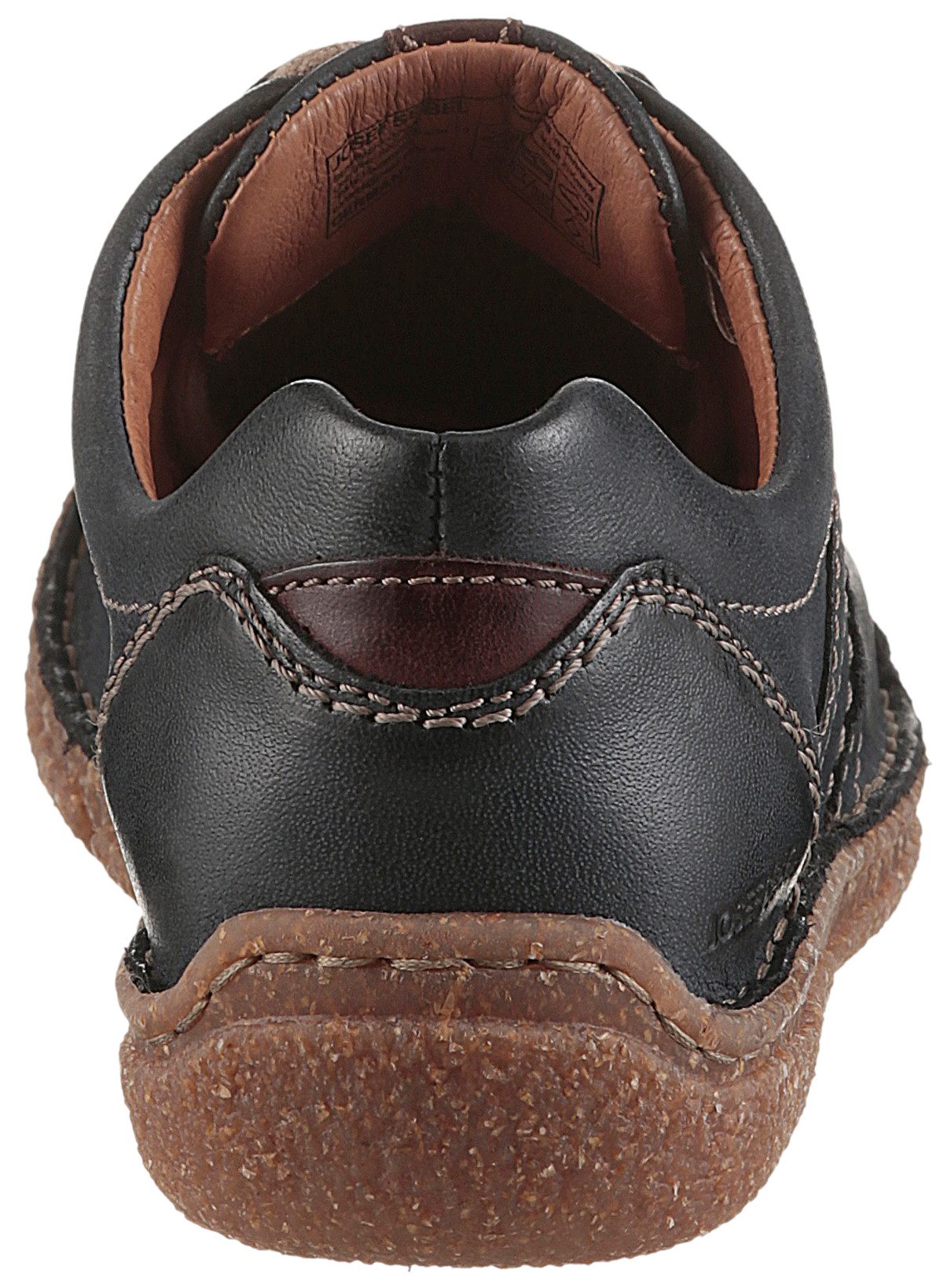 Josef Seibel Neele 44 Schnürschuh Freizeitschuh, Komfortschuh mit Wechselfußbett aus Leder