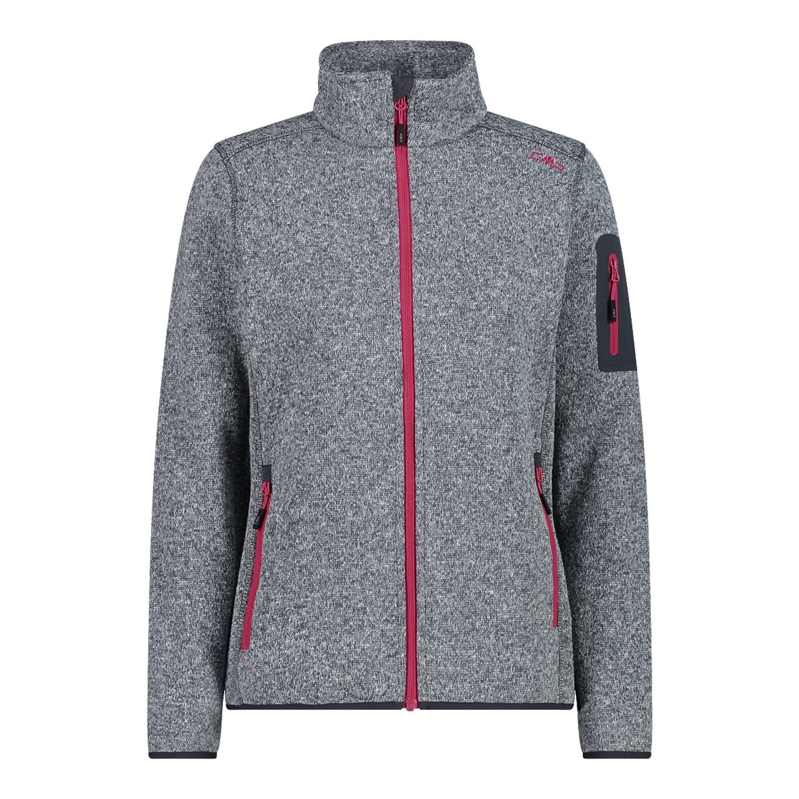 CMP Fleecejacke Material aus titanio Jacket 3H14746-18UP Tech™ fuxia besonders / Knit Woman