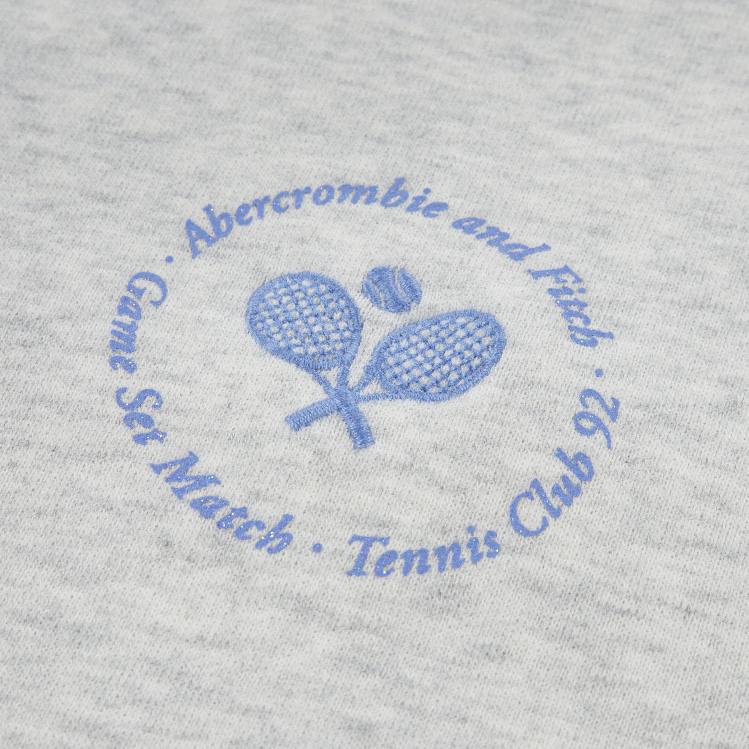 Abercrombie Kids Sweatshirt AFG SPORT LOGO SWEATSHIRT Elastische Ärmelbündchen mit Daumenlöcher – Bild 4 von 4