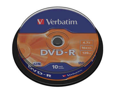 Verbatim DVD-Rohling DVD-R 4.7GB