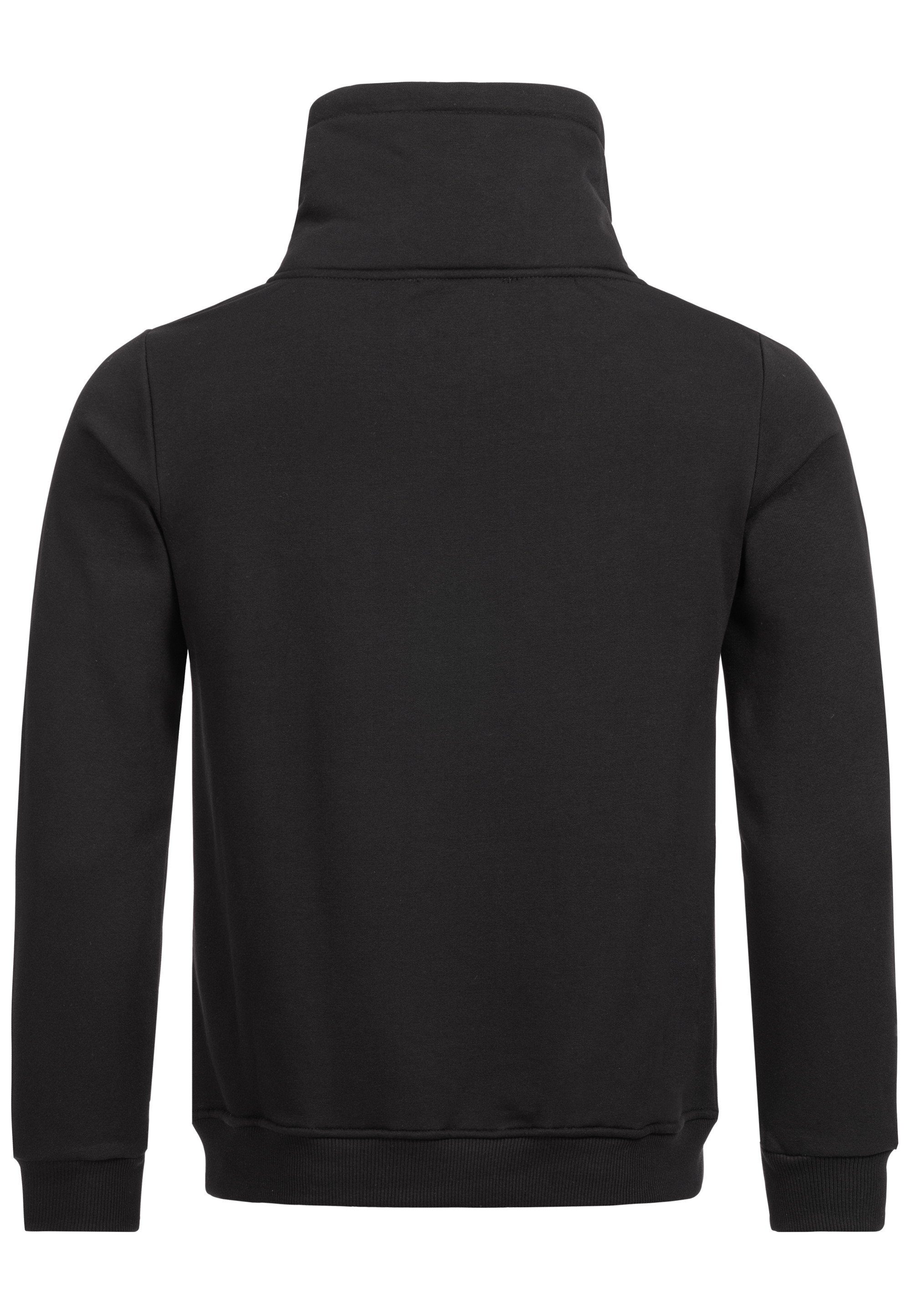 Springfield schwarz RedBridge mit trendigem Sweatshirt Stehkragen
