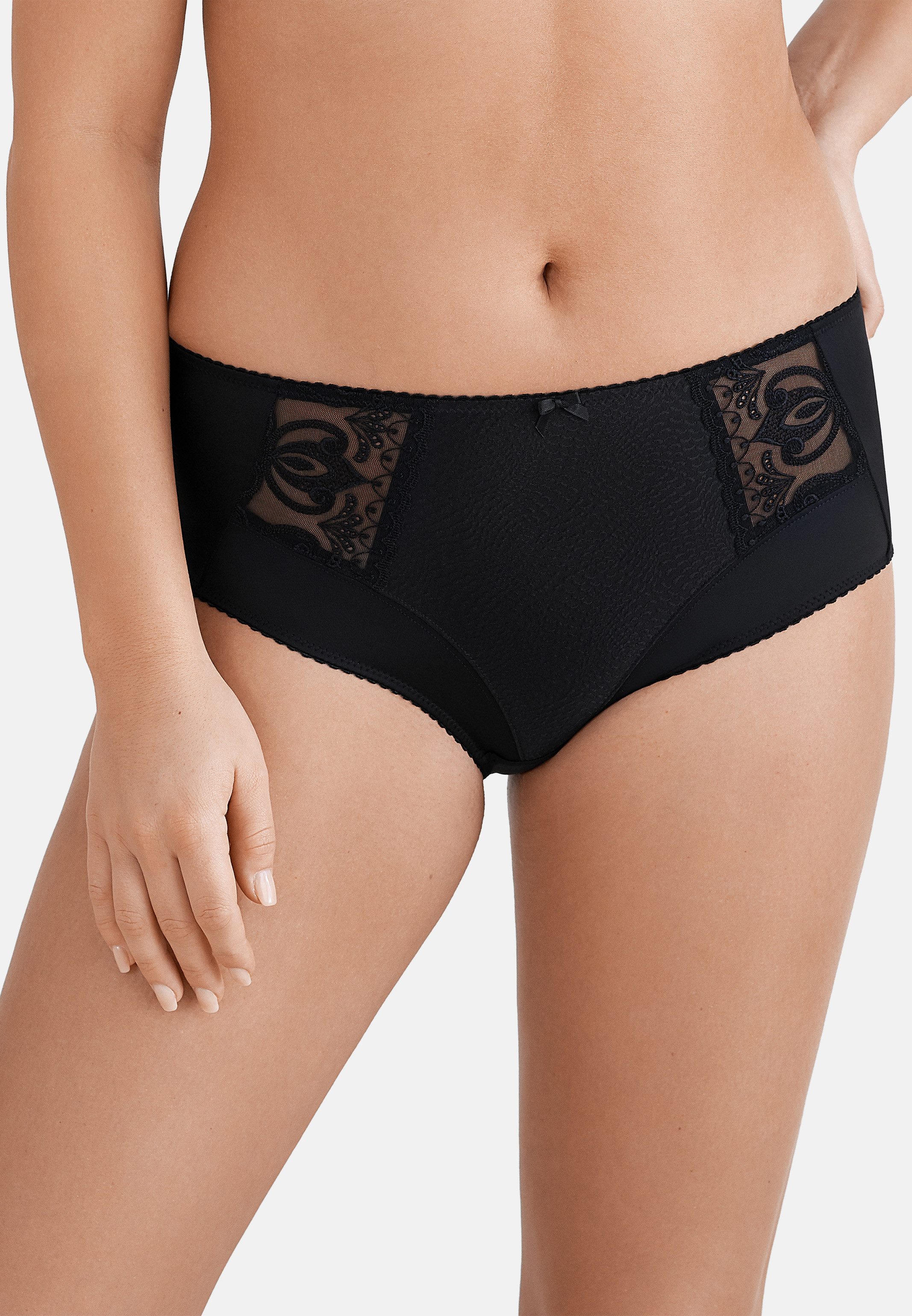 Felina Taillenslip Serenada (1-St) Taillen Slip - Leicht glänzender Jacquard-Stoff und Details aus Spitze