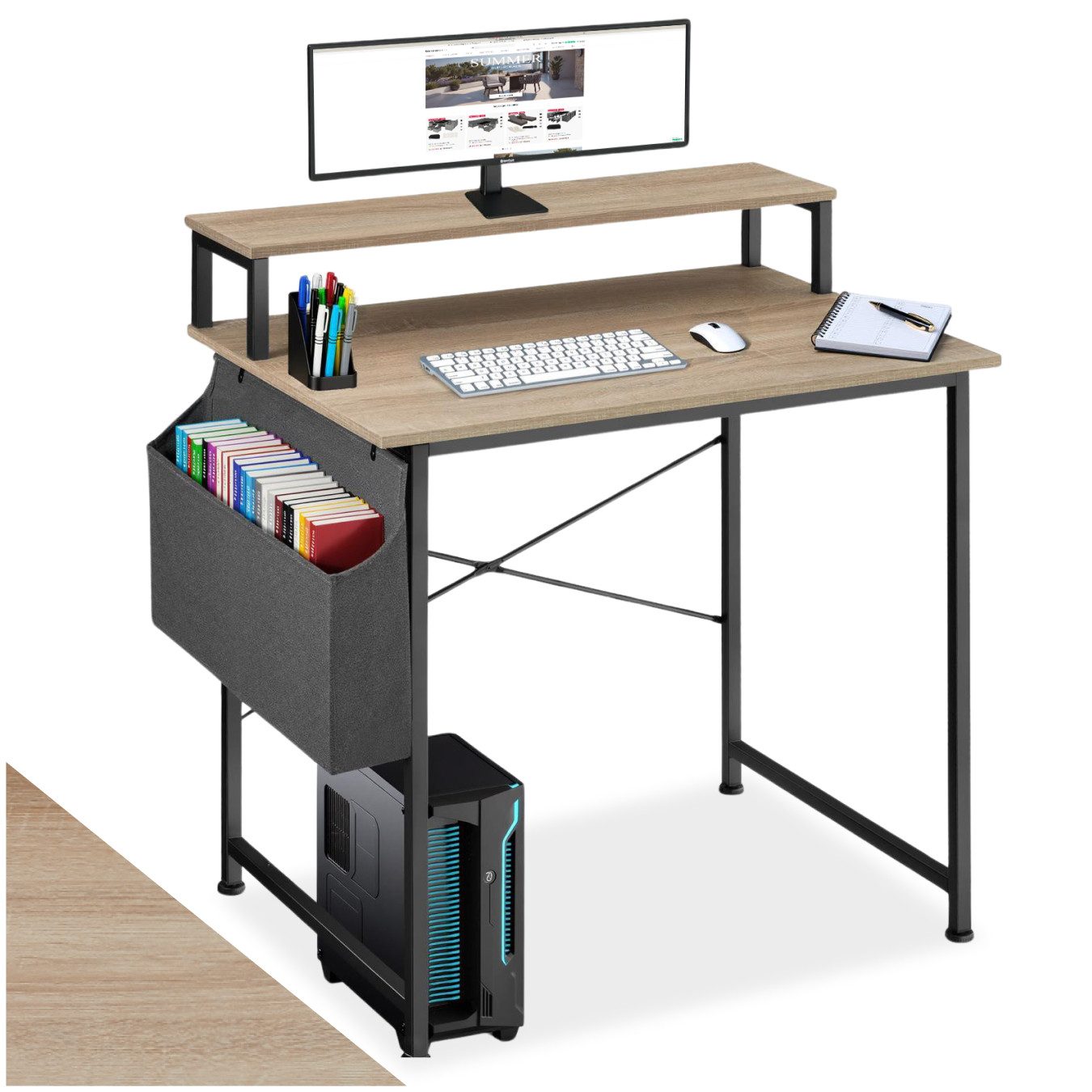 tectake Schreibtisch Everett (1-St., 1 tlg), günstig online kaufen