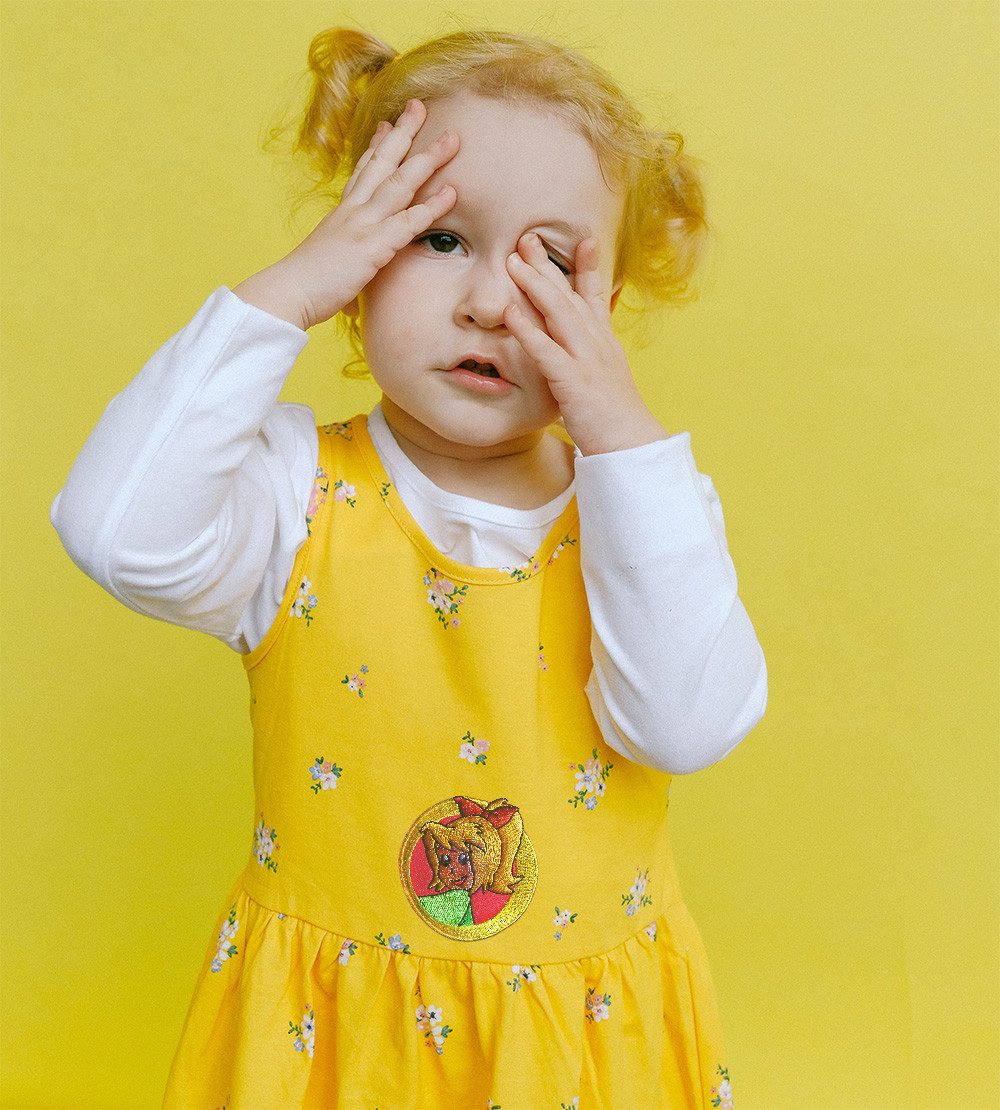 Bibi Blocksberg Aufnäher Bügelbild, Aufbügler, Applikationen, Patches, Flicken, zum aufbügeln, Polyester, Bibi Blocksberg Kopf Comic Kinder - Größe: 6,7 x 6,5 cm