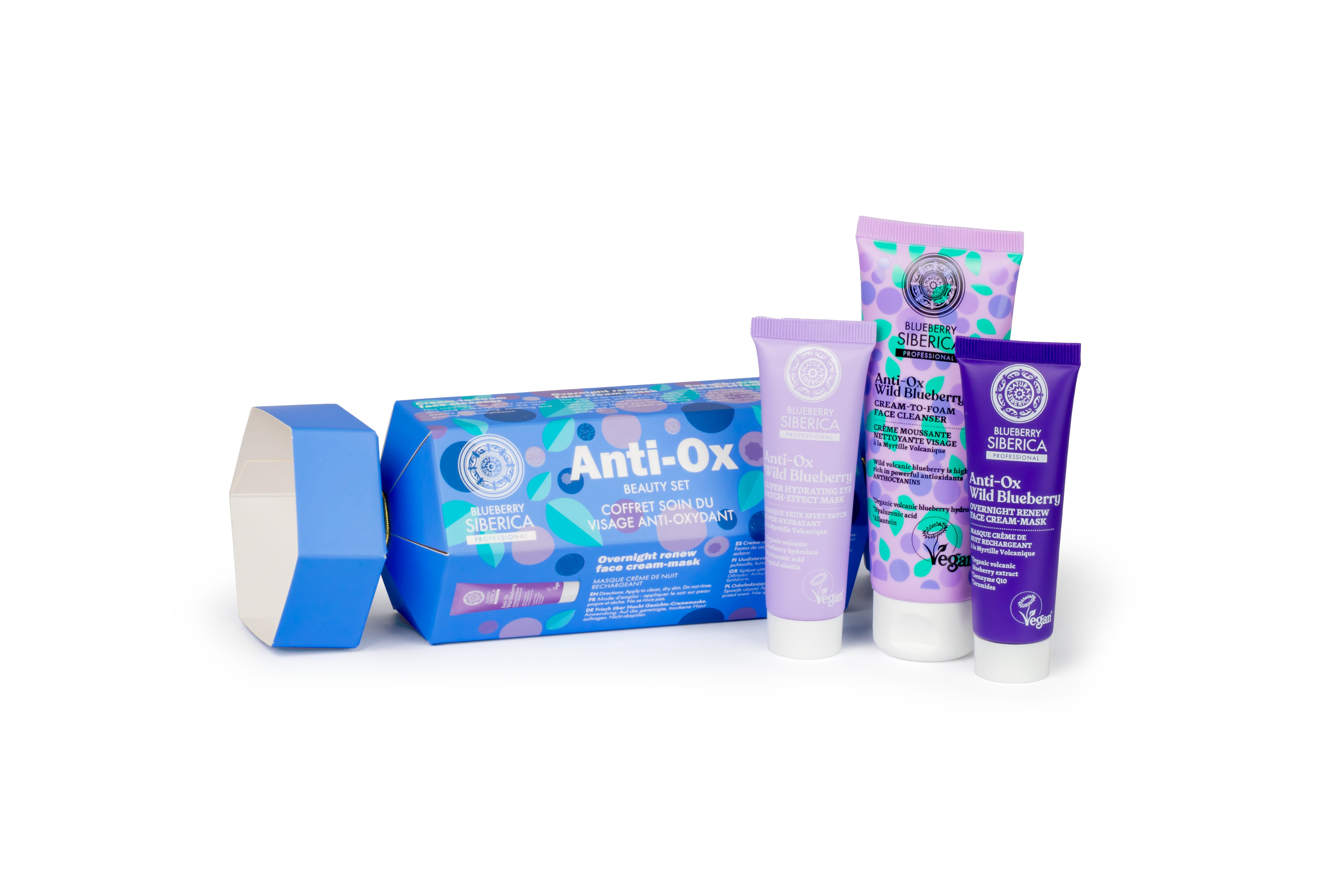Natura Siberica Уход за лицом-Set ANTI-OX Wild Blueberry Beauty Set, 3-tlg.