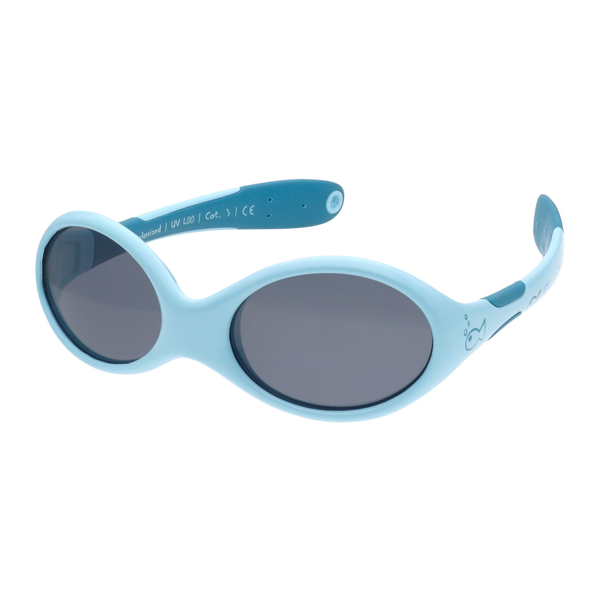 ActiveSol Sonnenbrille Baby 0-24 Monate (in bunten Farben & mit pfiffigen Motiven) Polarisiert, BPA-frei, mit Kopfband