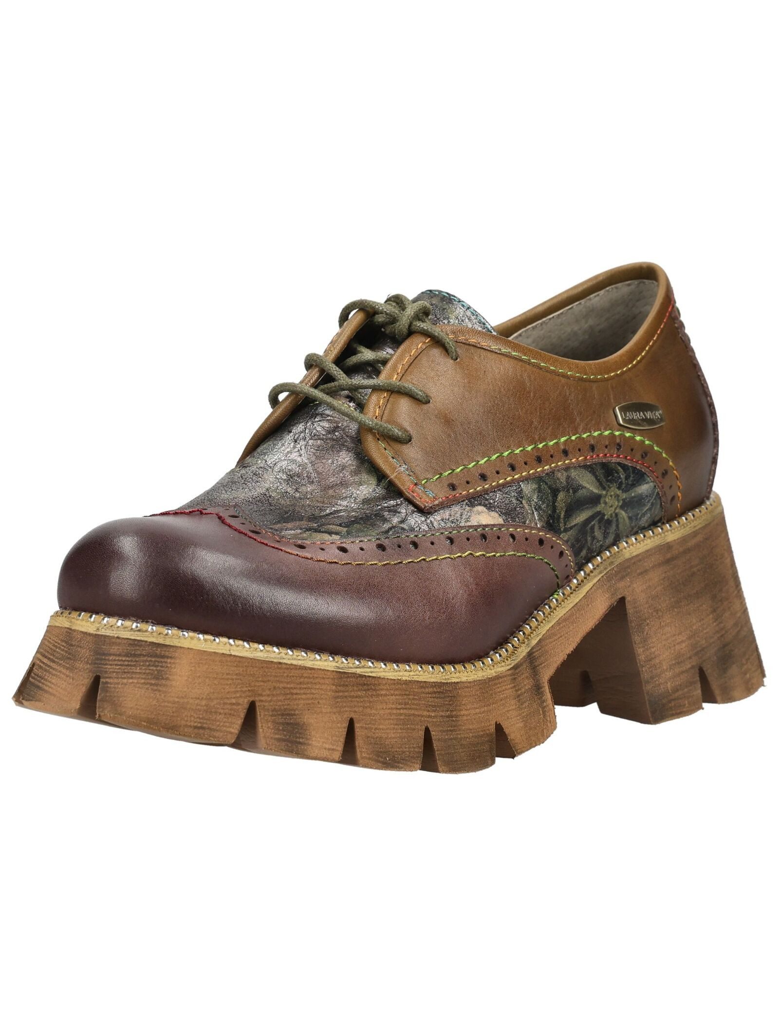 LAURA VITA LAURA VITA Halbschuhe Leder/Textil Schnürschuh