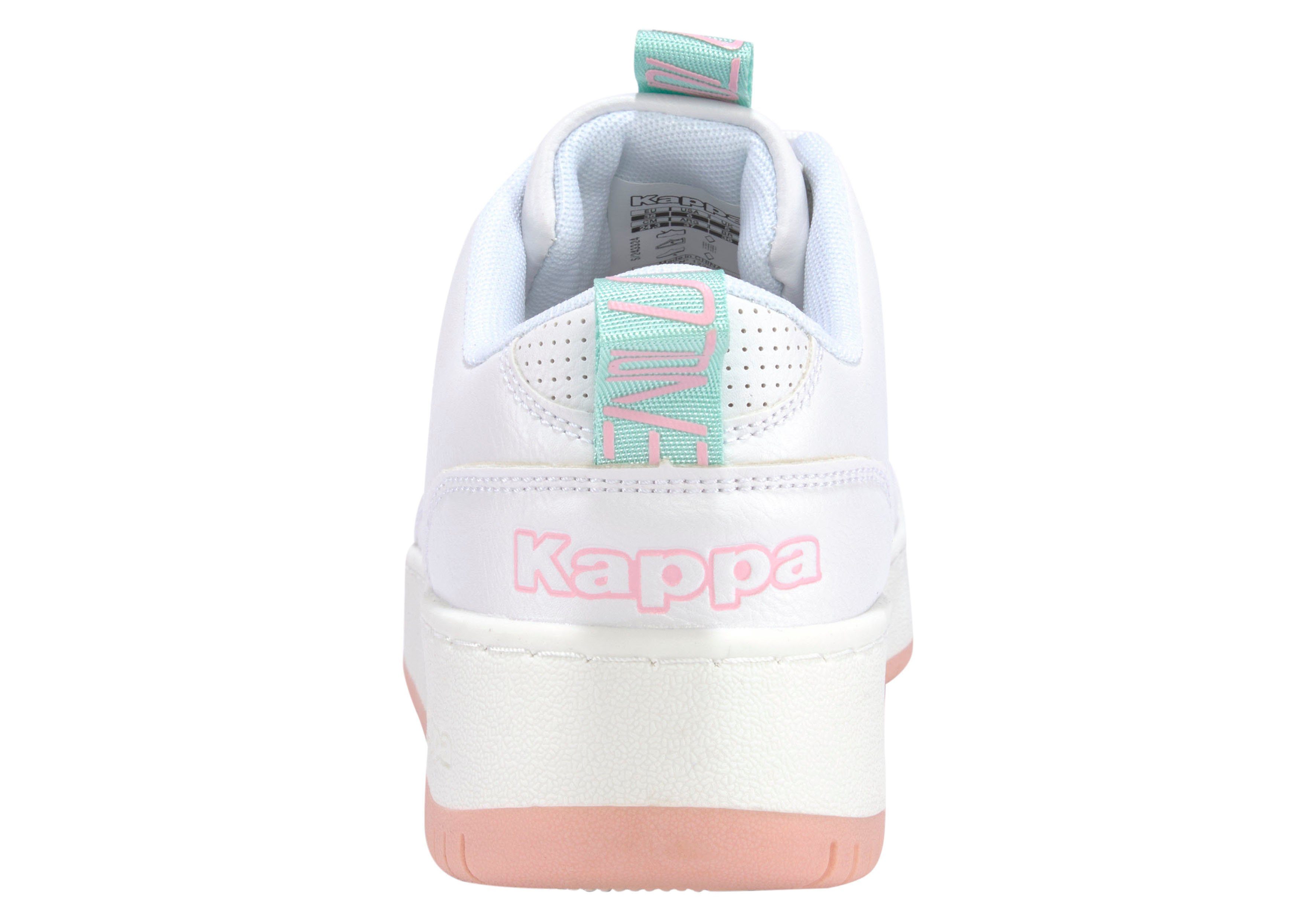 Kappa Sneaker weiß-rosa