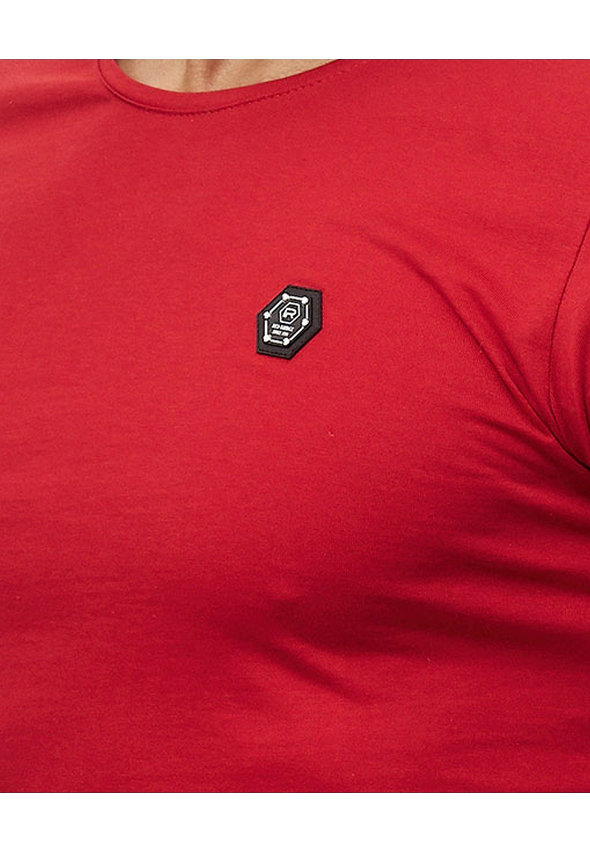 Atlanta sportlichem RedBridge rot mit Brandlogo T-Shirt