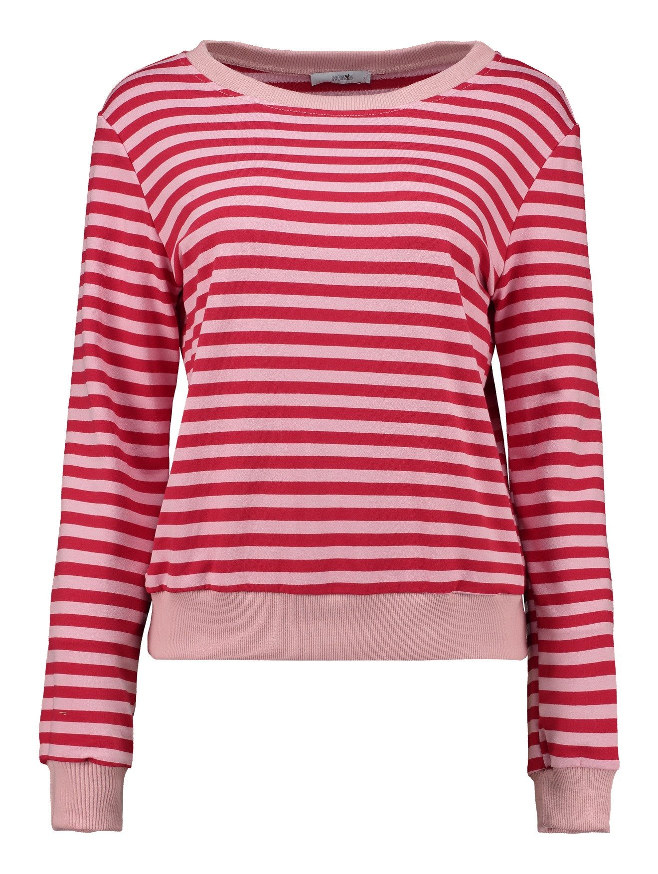 HaILY’S Sweater LS V SW Ne44ma red stripe