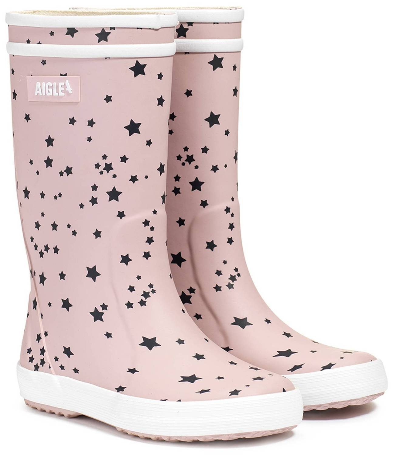 Pop Aigle Play2 Gummistiefel Lolly Pink Stars Aigle